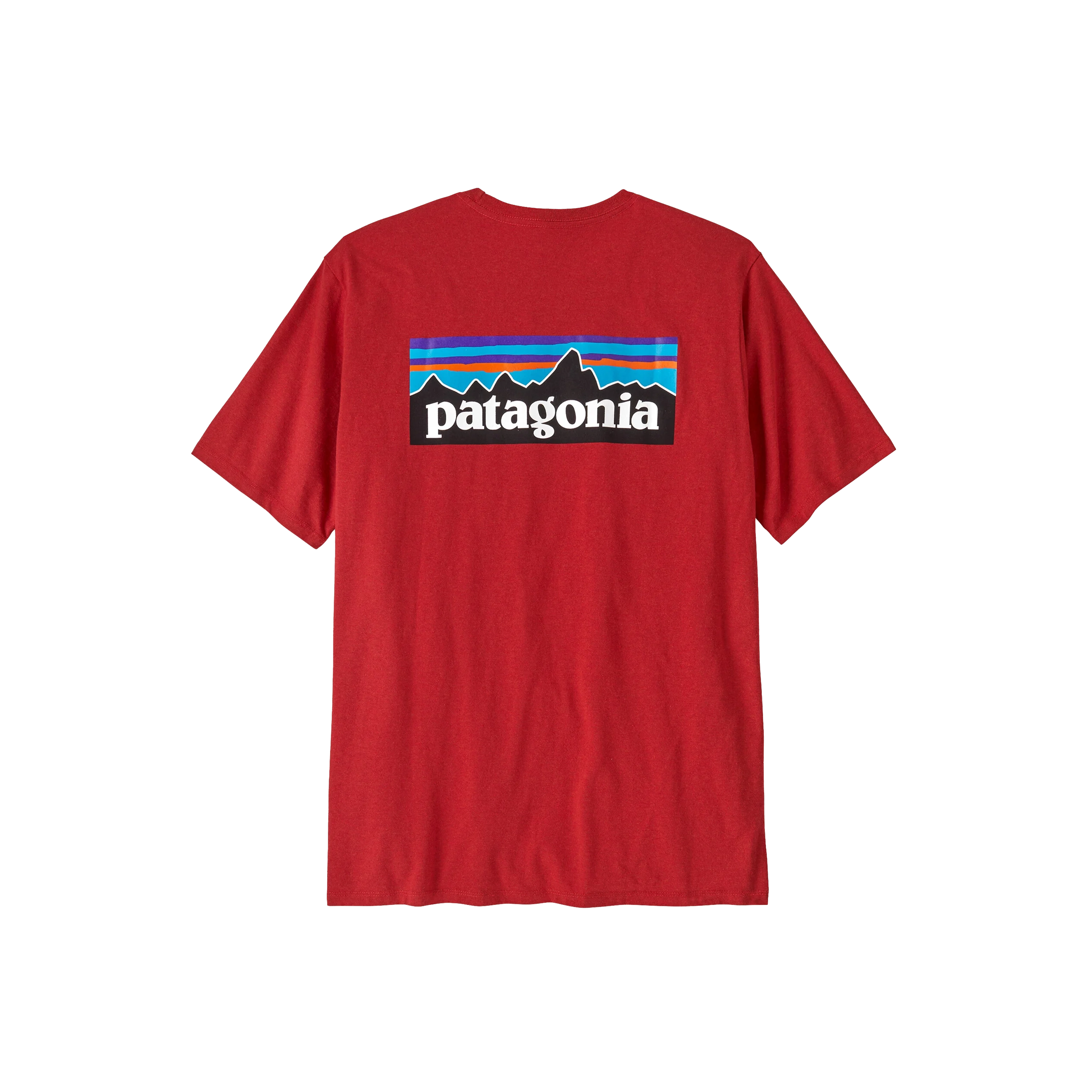 Patagonia Men's P-6 Logo Responsibili-Tee® Amanita Red