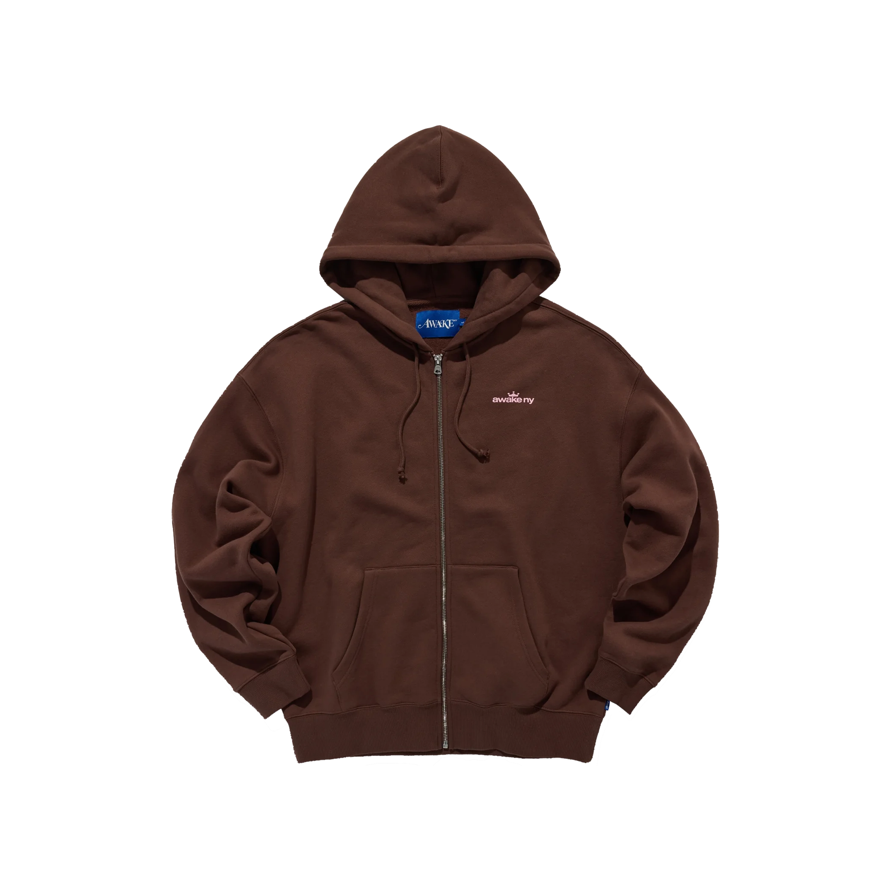 Awake NY Crown Logo Full Zip Hoodie
