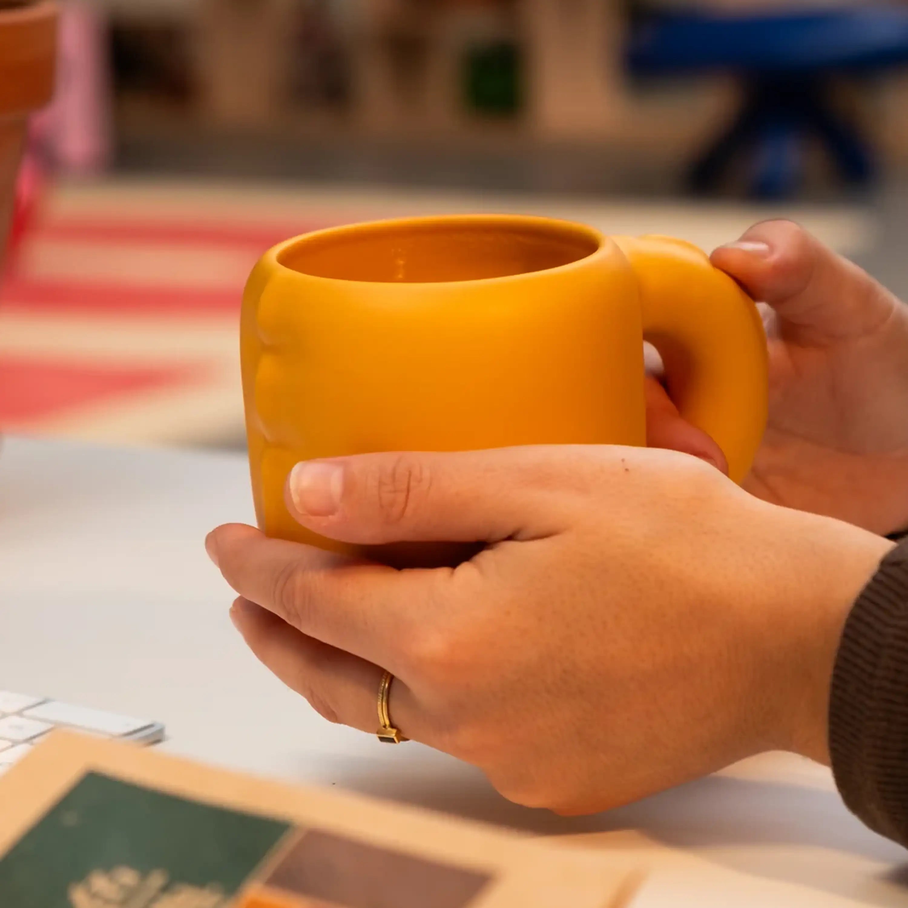 Home Studyo Mug 'GASTON' Yolk