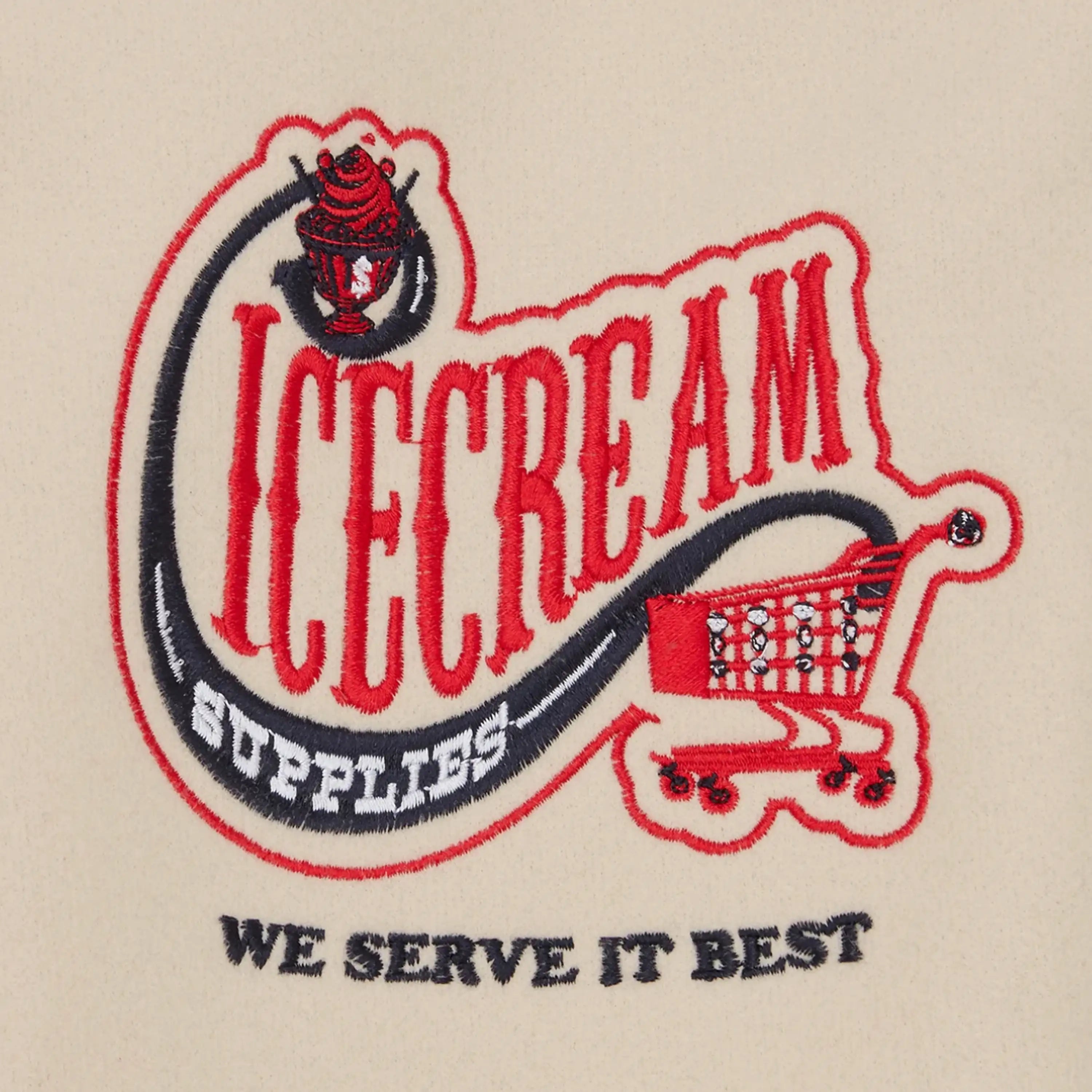 Icecream Checkout Varsity Jacket