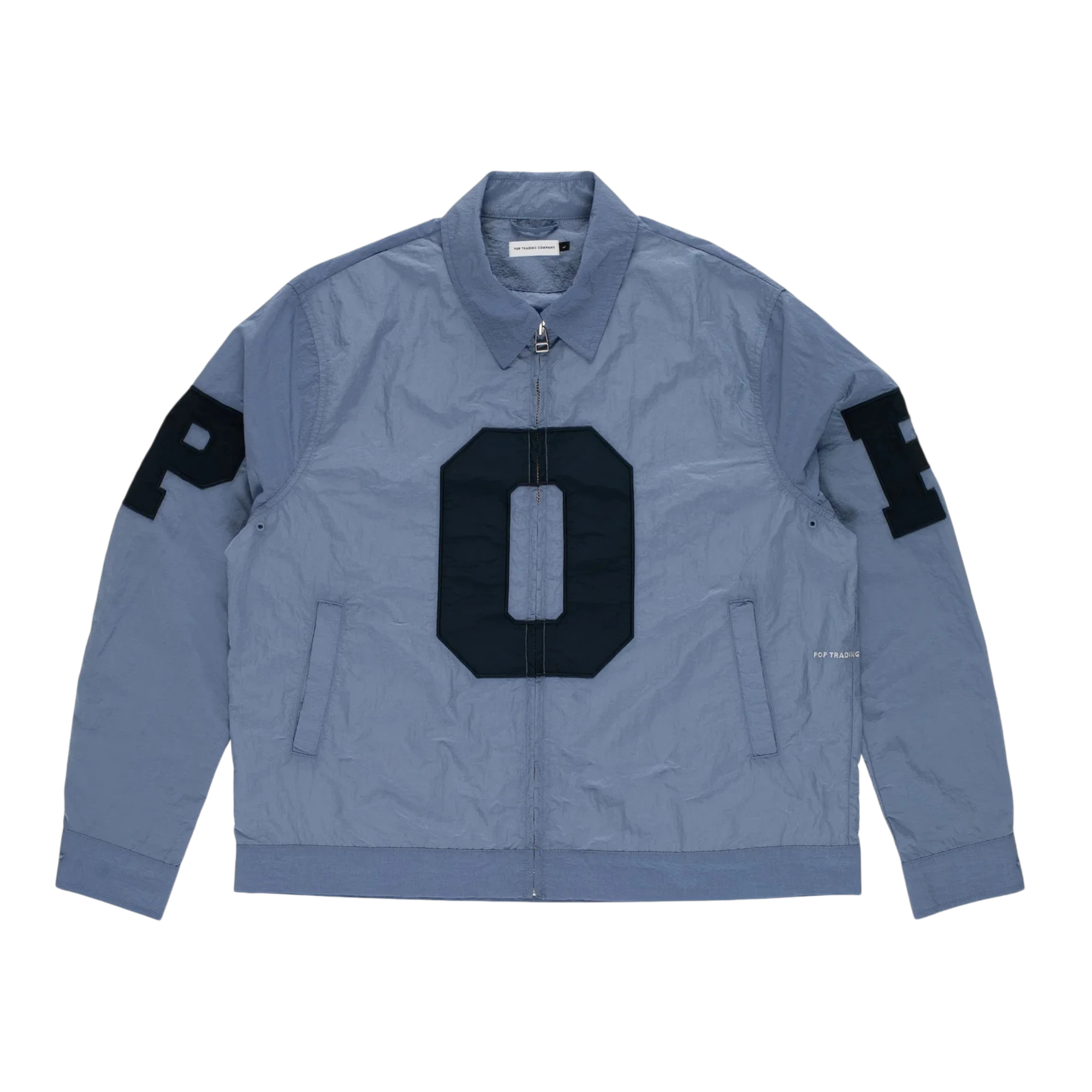 POP Trading co. Football Jacket Dutch Blue