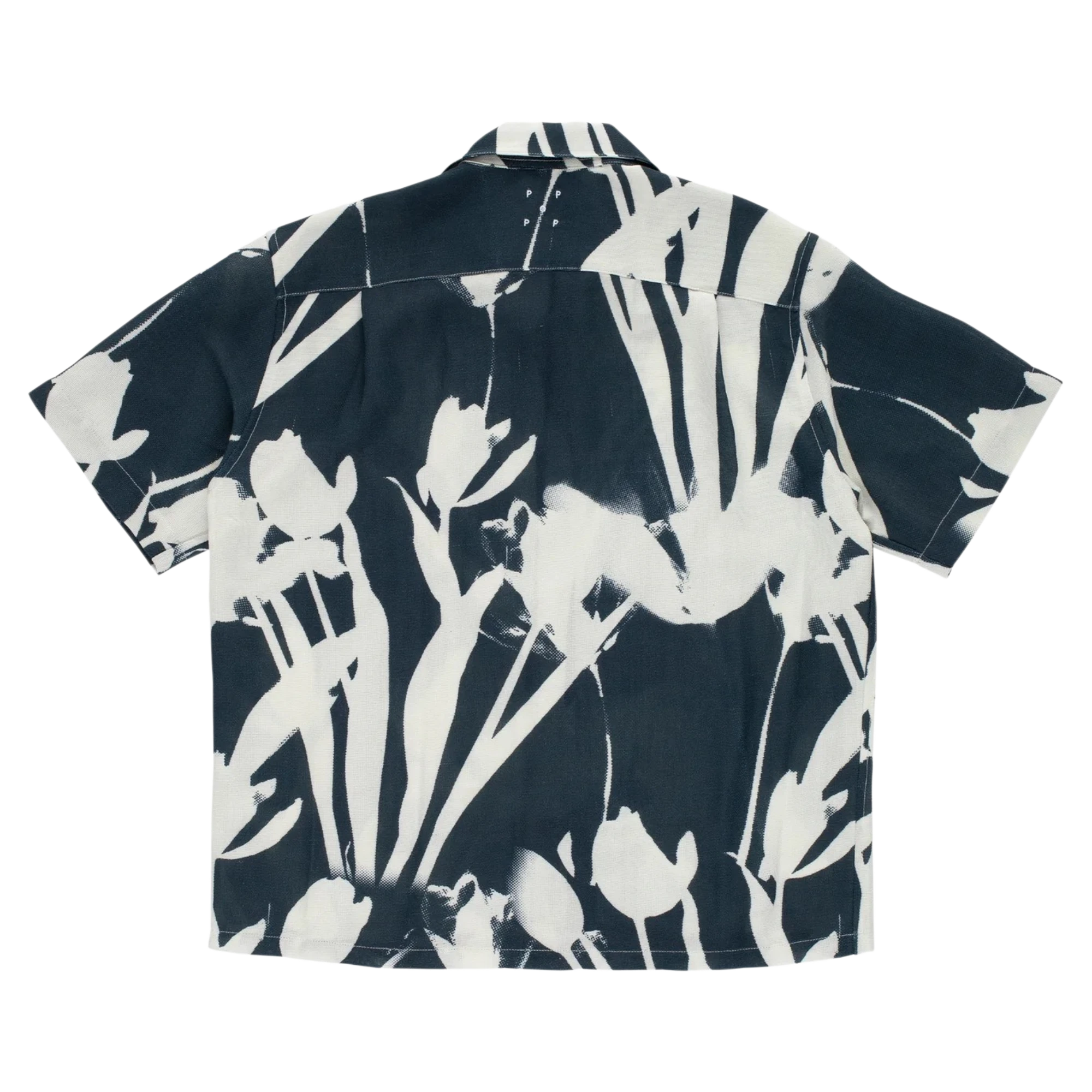 POP Trading co. Tulip Shortsleeve Shirt Navy