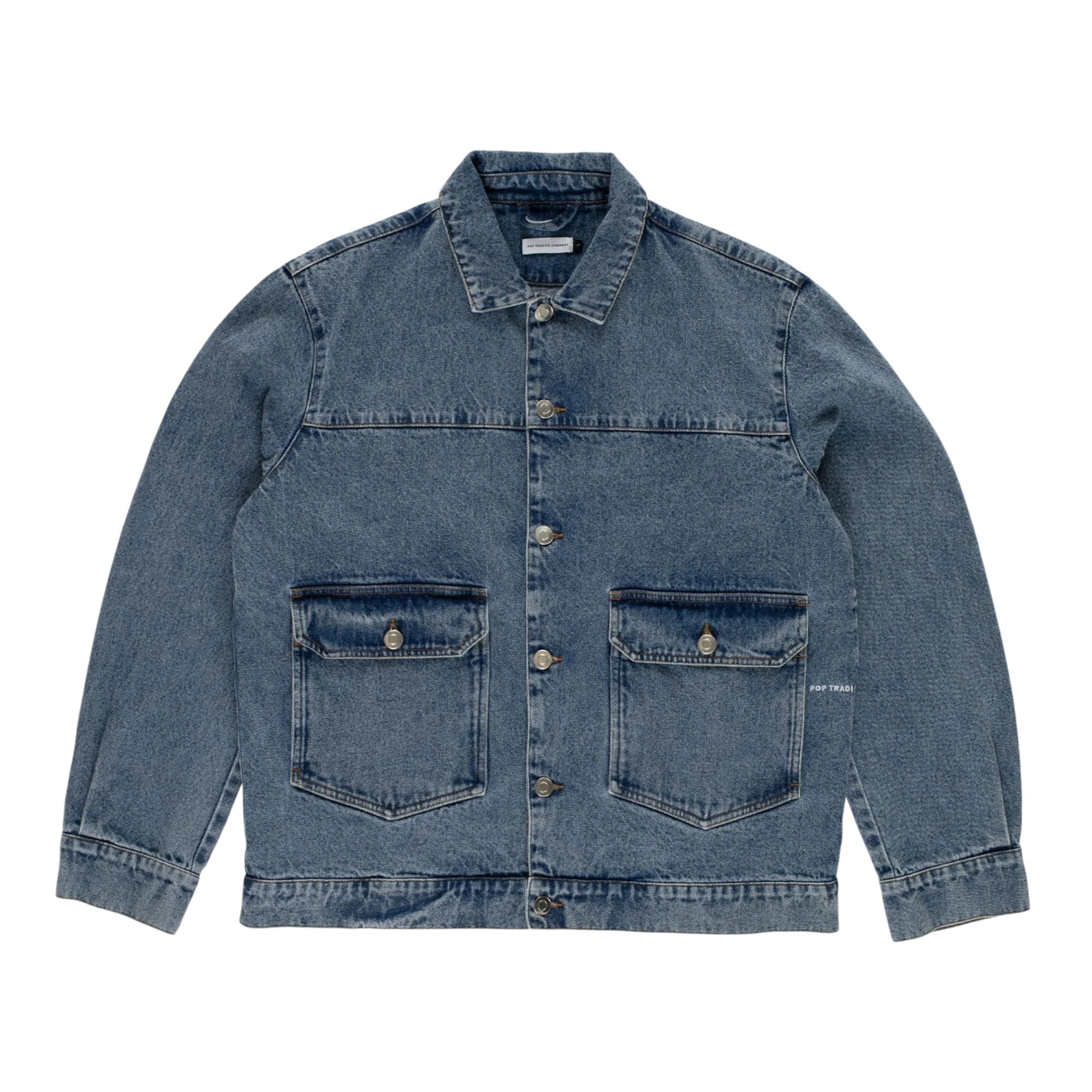 POP Trading co. DRS Denim Jacket Stonewashed