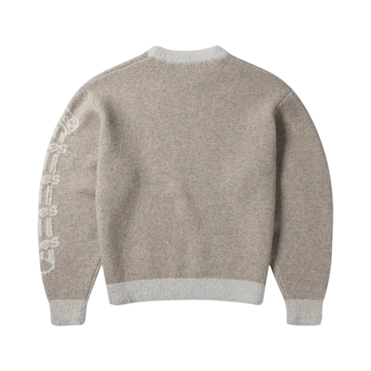 Aries Fluffy Column Chenille Crewneck