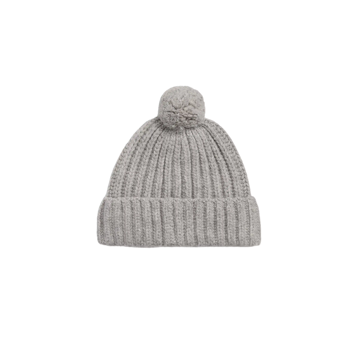 W Polo Bear Rib Pom-Pom Beanie
