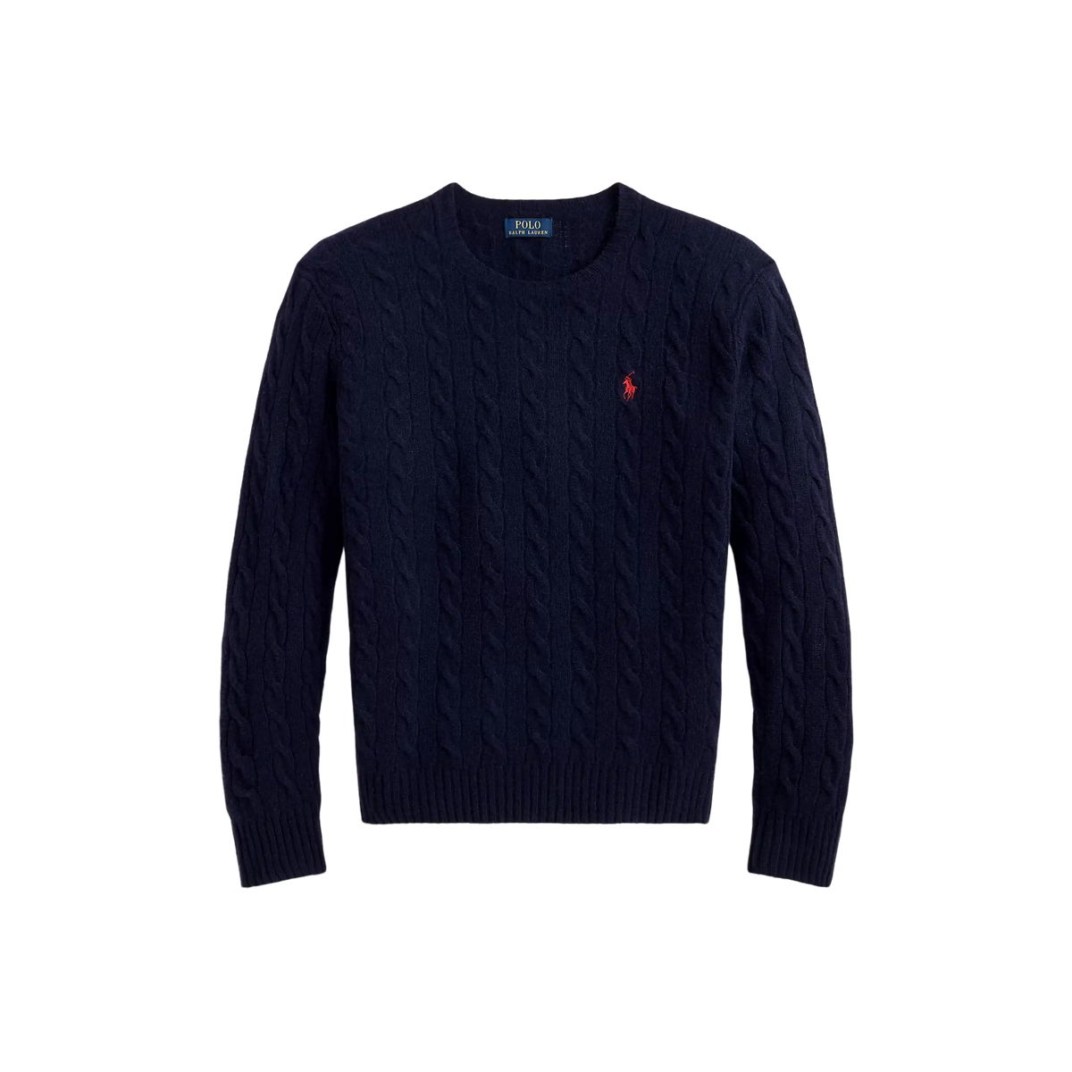 Polo Ralph Lauren Wool and Cashmere Braided Sweater