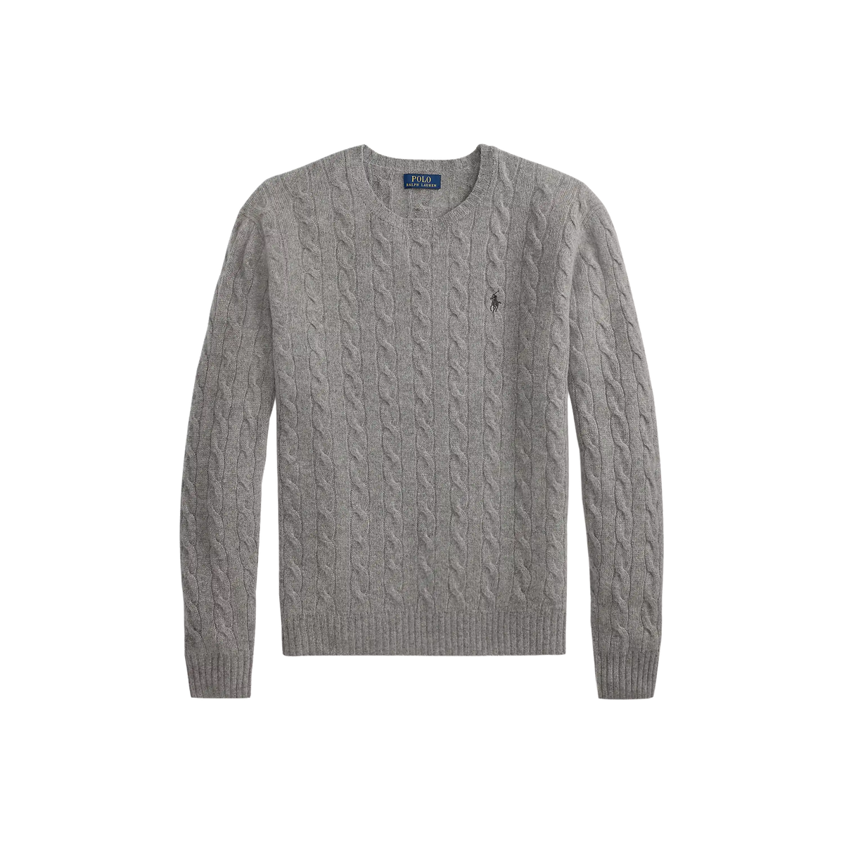 Polo Ralph Lauren Wool and Cashmere Braided Sweater
