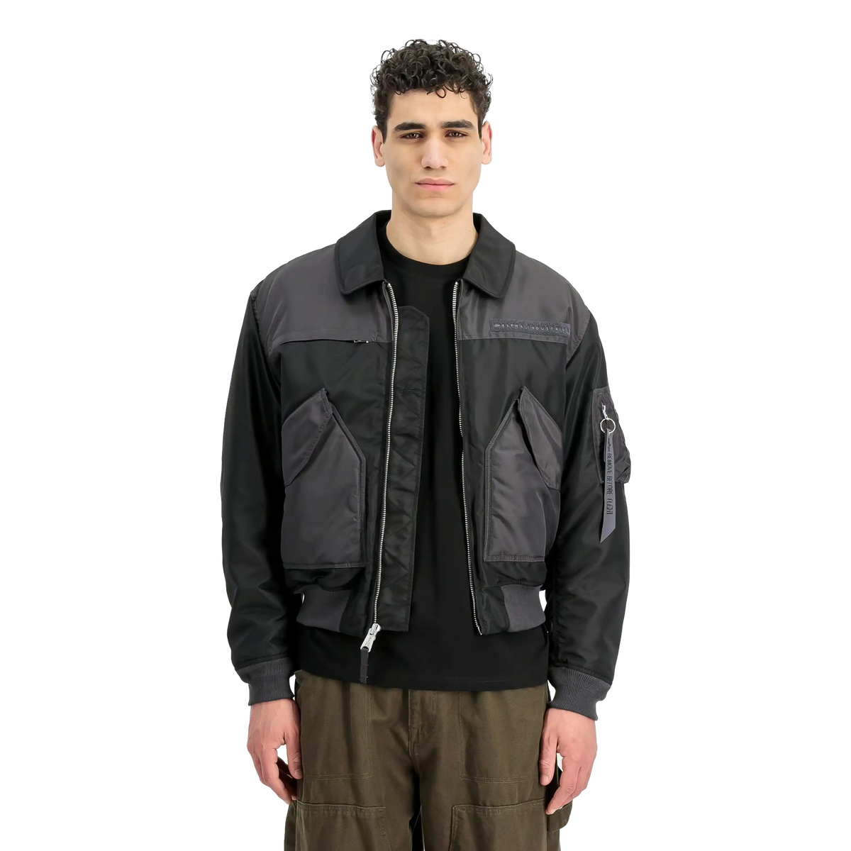 Alpha Industries CWU-45/P Colorblock Bomber Jacket
