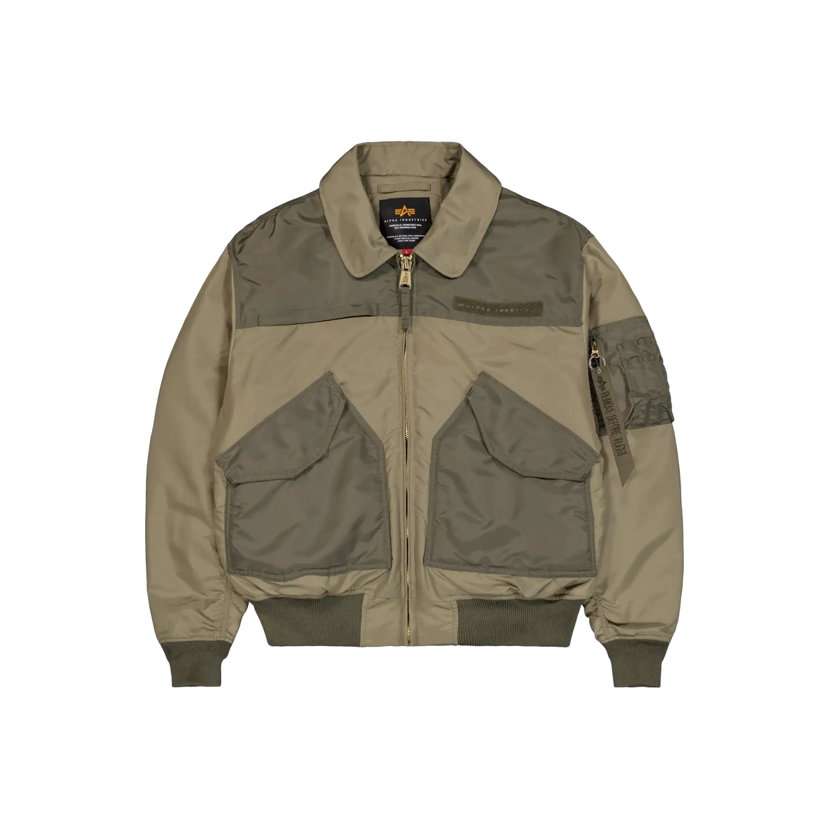 Alpha Industries CWU-45/P Colorblock Bomber Jacket