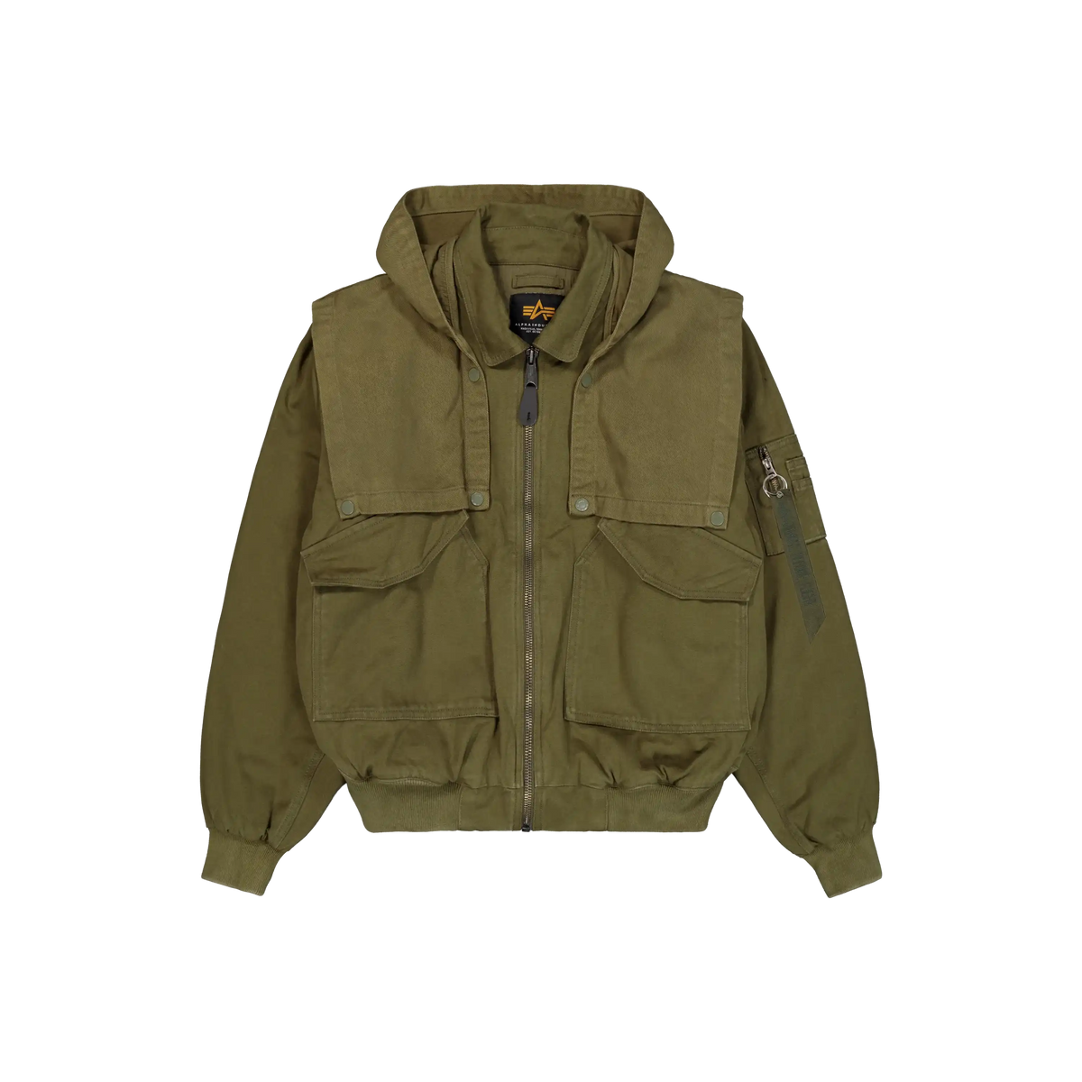 Alpha Industries CWU-45/P D-Tec Hood Loose Bomber Jacket