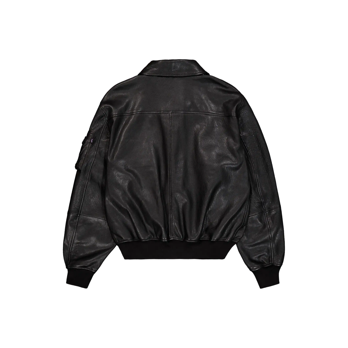 Alpha Industries CWU-36/P Leather UV Loose Bomber Jacket
