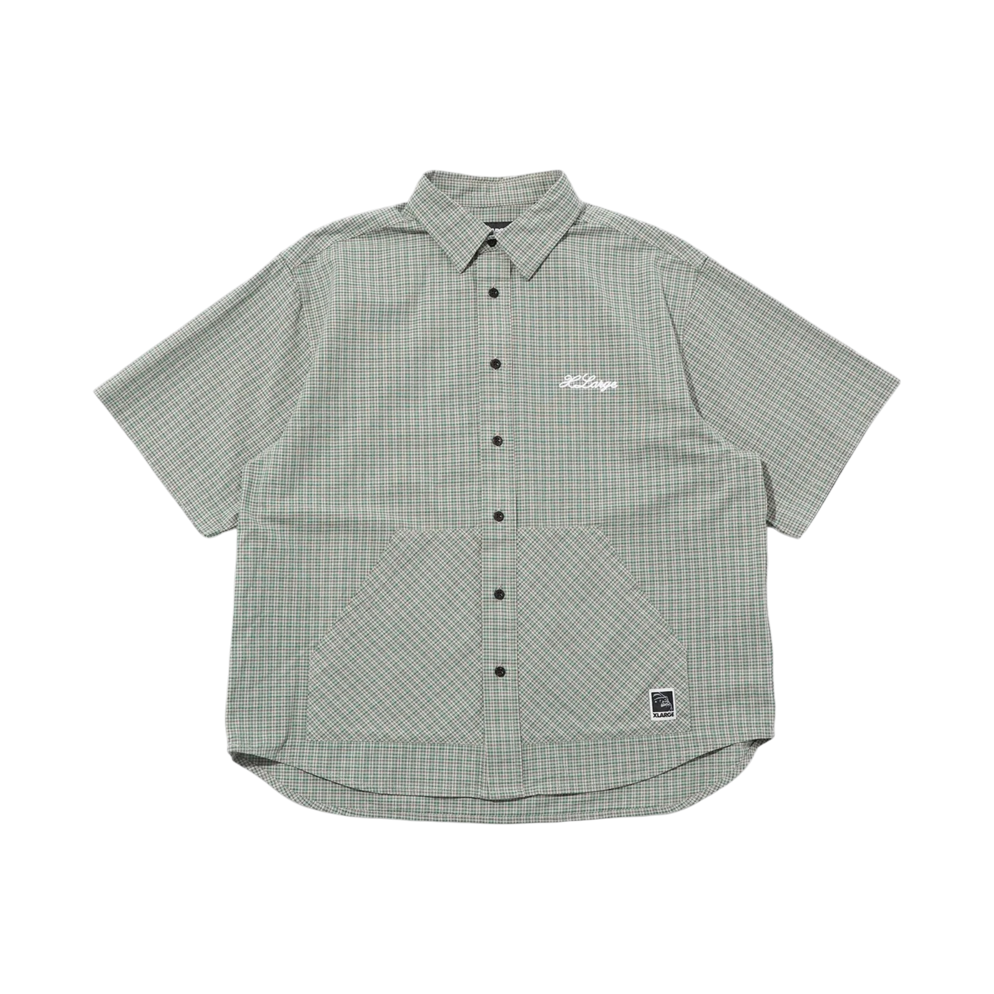 Xlarge Check S/S Shirt Green