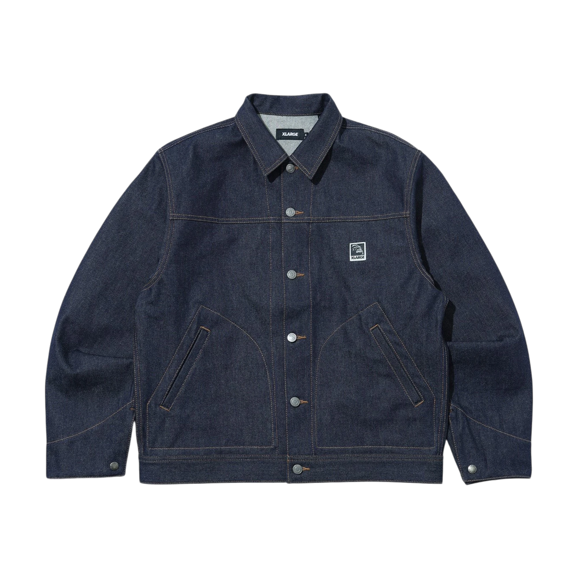 Xlarge Label Denim Jacket Indigo