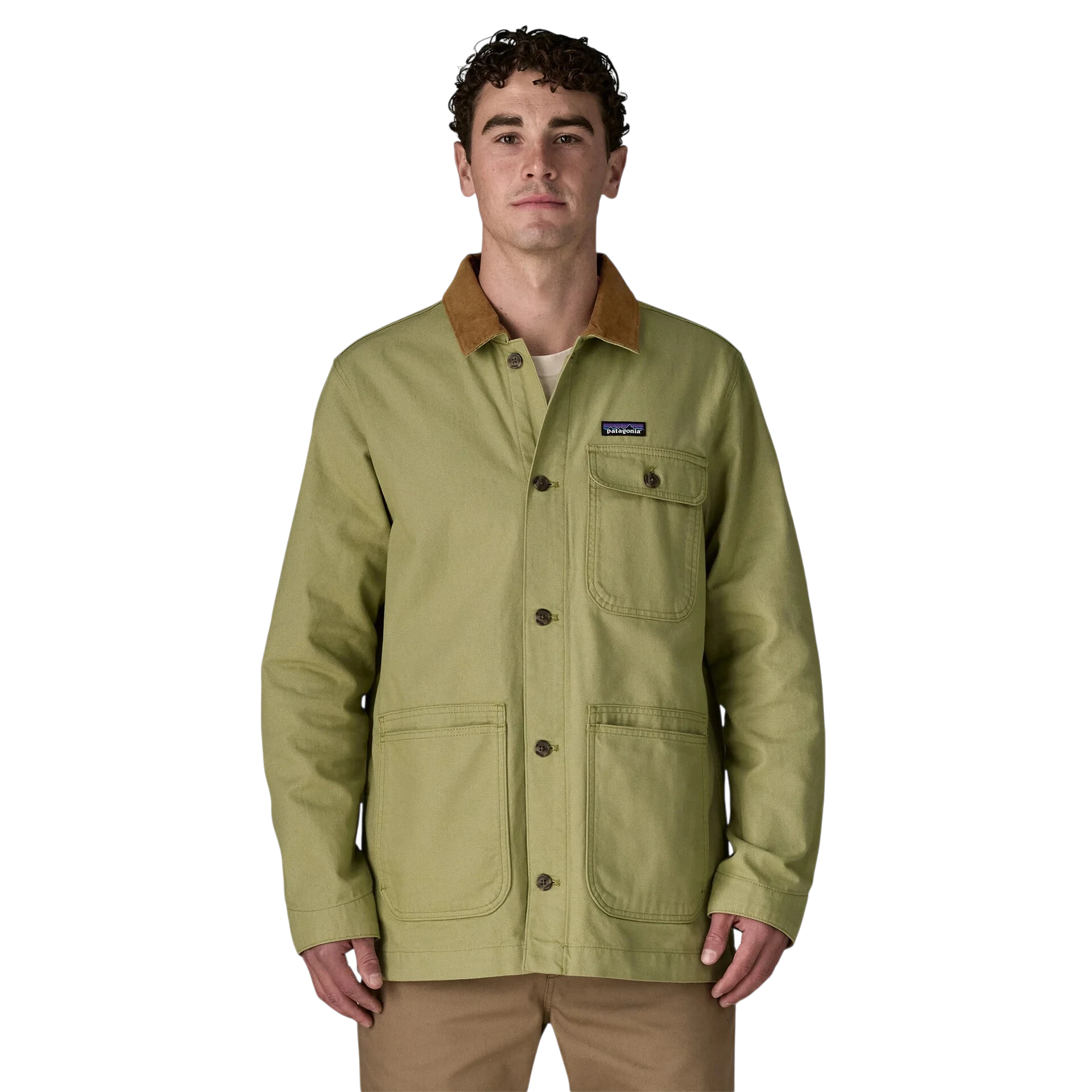 Patagonia Men's Point Reyes Canvas Jacket Gumtree Green