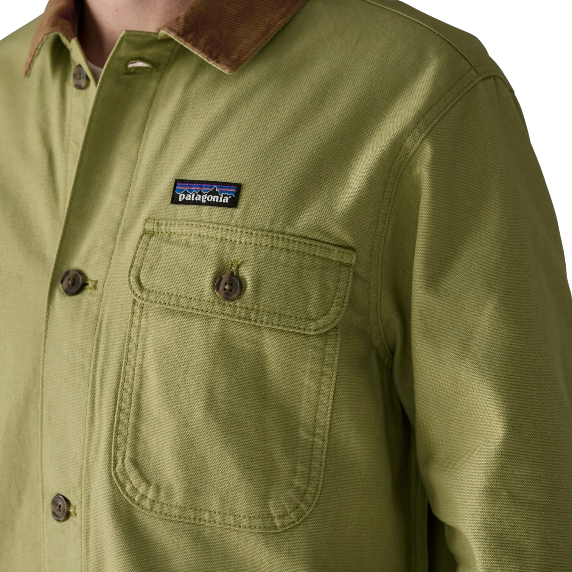 Patagonia Men's Point Reyes Canvas Jacket Gumtree Green