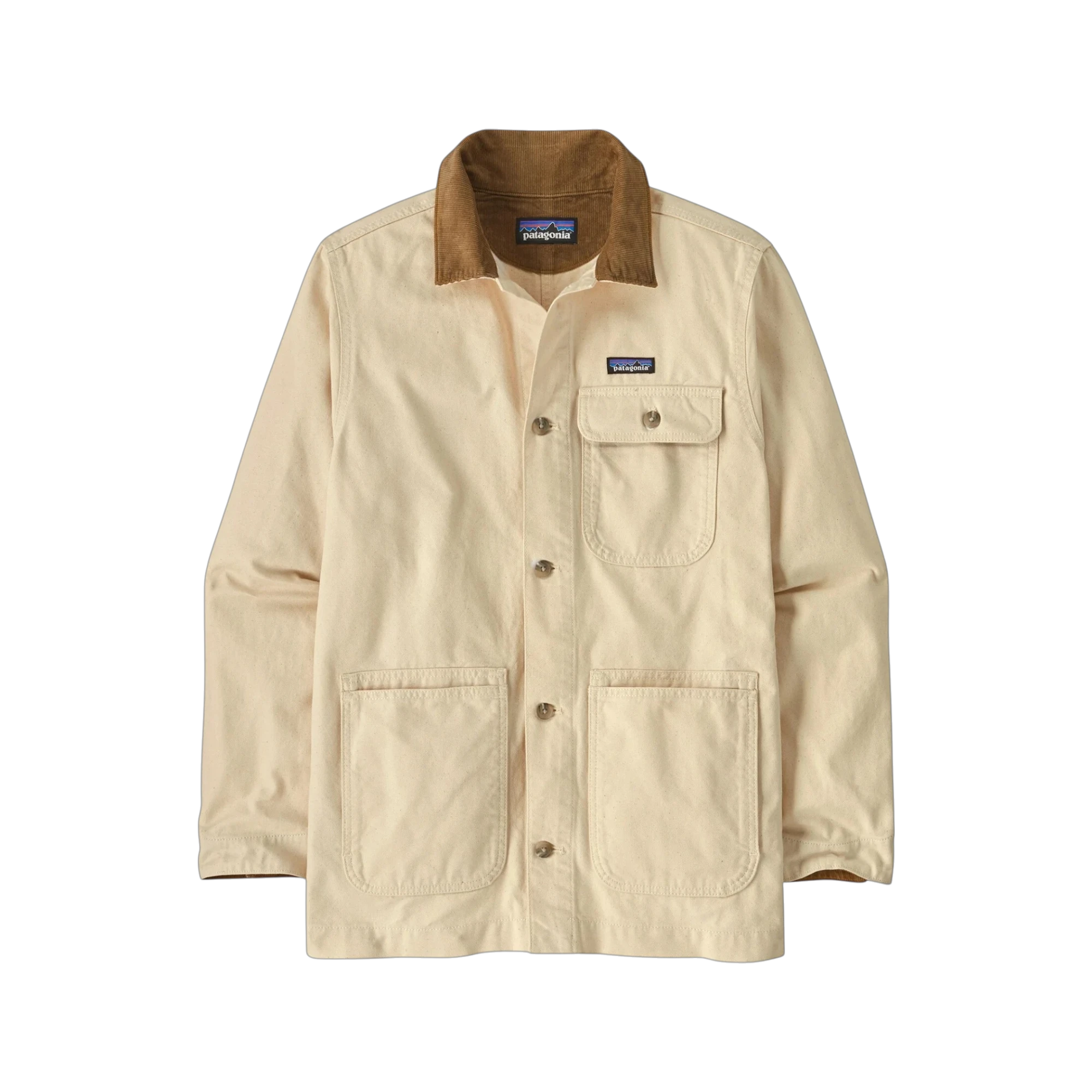 Patagonia Men's Point Reyes Canvas Jacket Undyed Natural