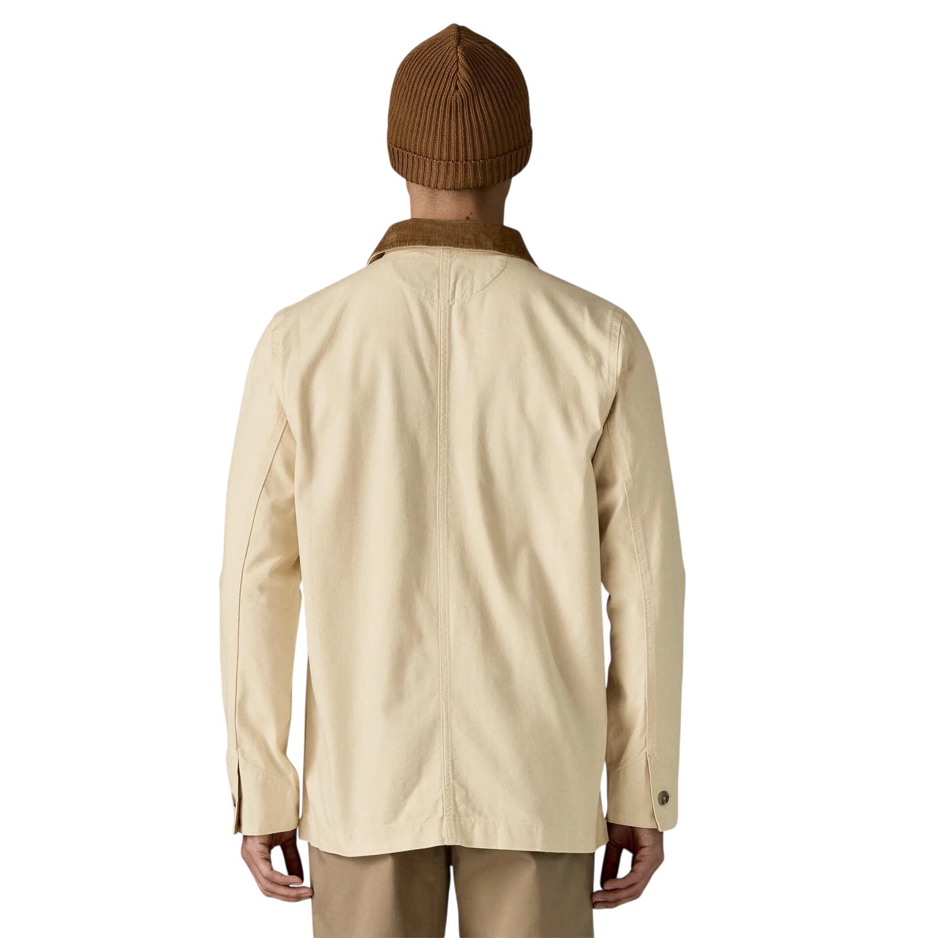 Patagonia Men's Point Reyes Canvas Jacket Undyed Natural