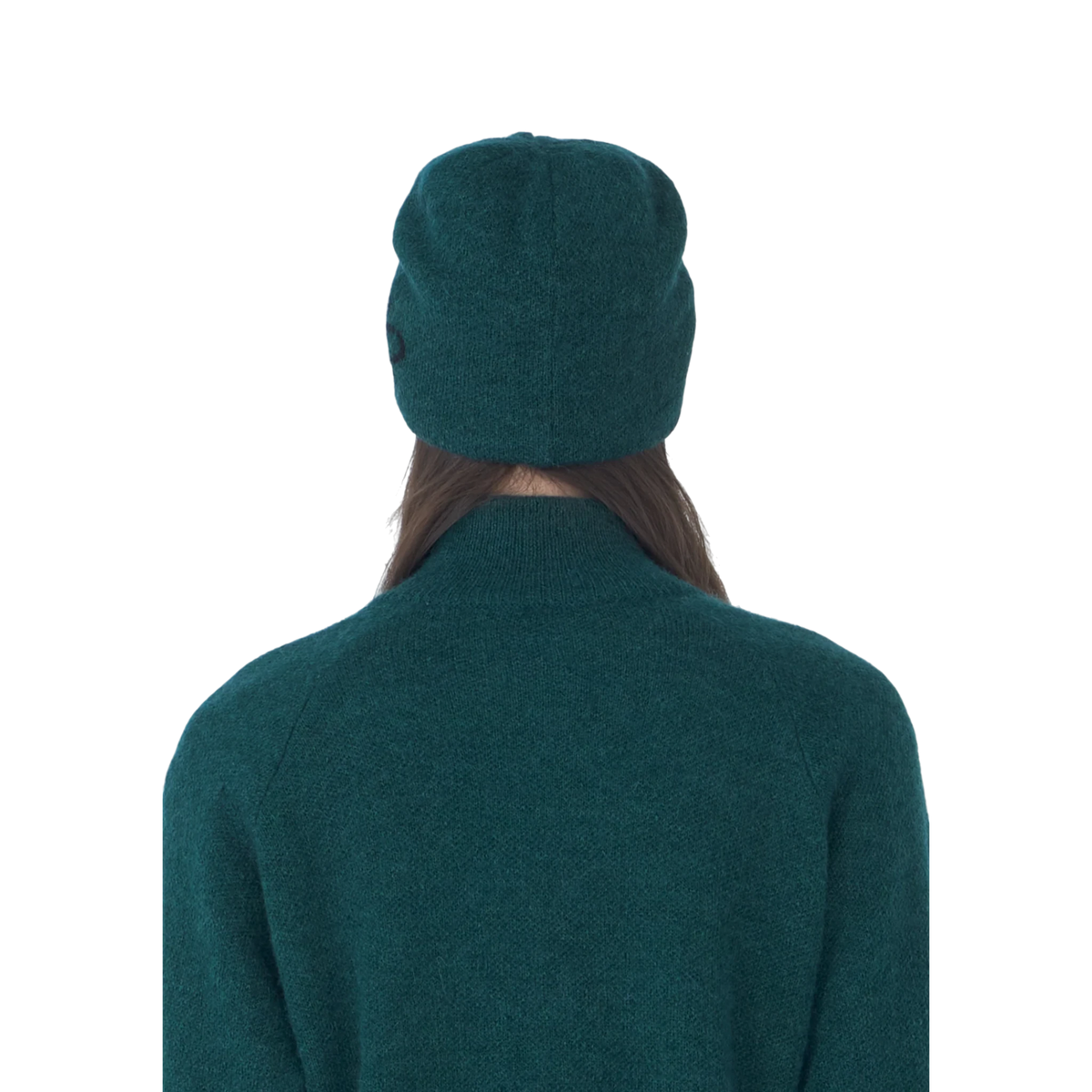 Hiking Patrol Exploration Mohair Mixed Beanie Green