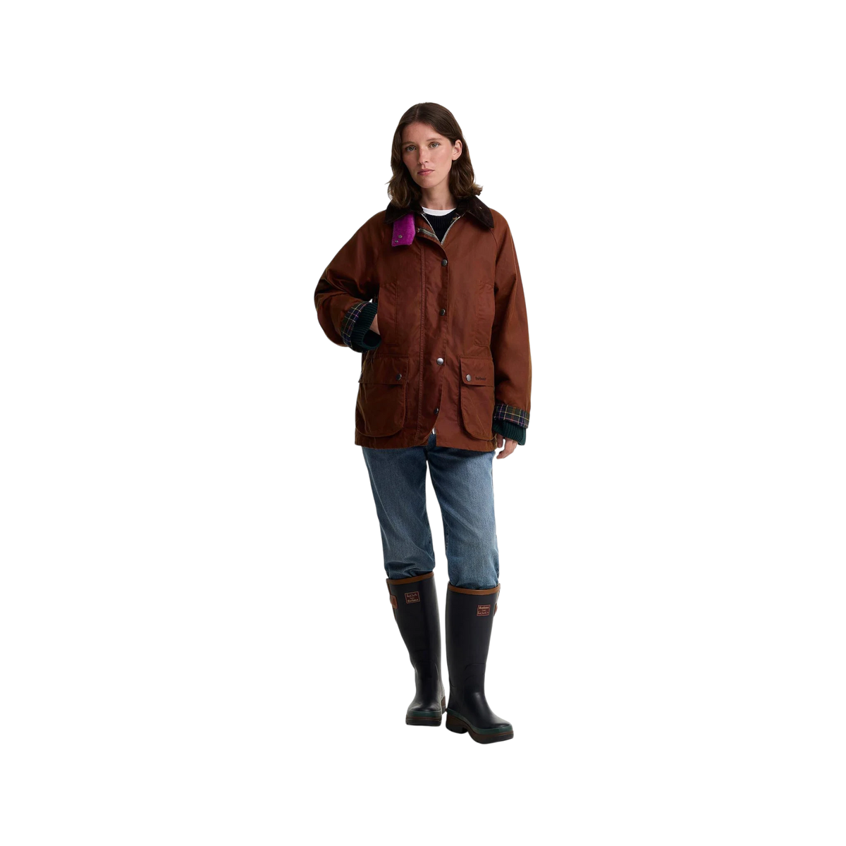W Barbour Beaufort Tarpaulin Jacket