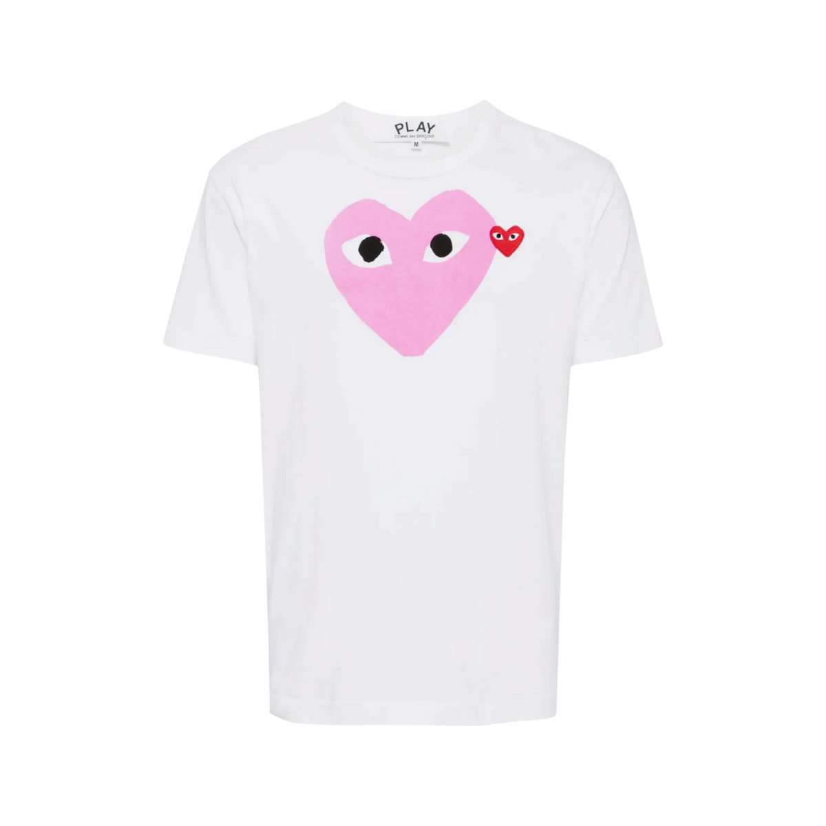 T-shirt Comme des Garçons PLAY con cuore rosso