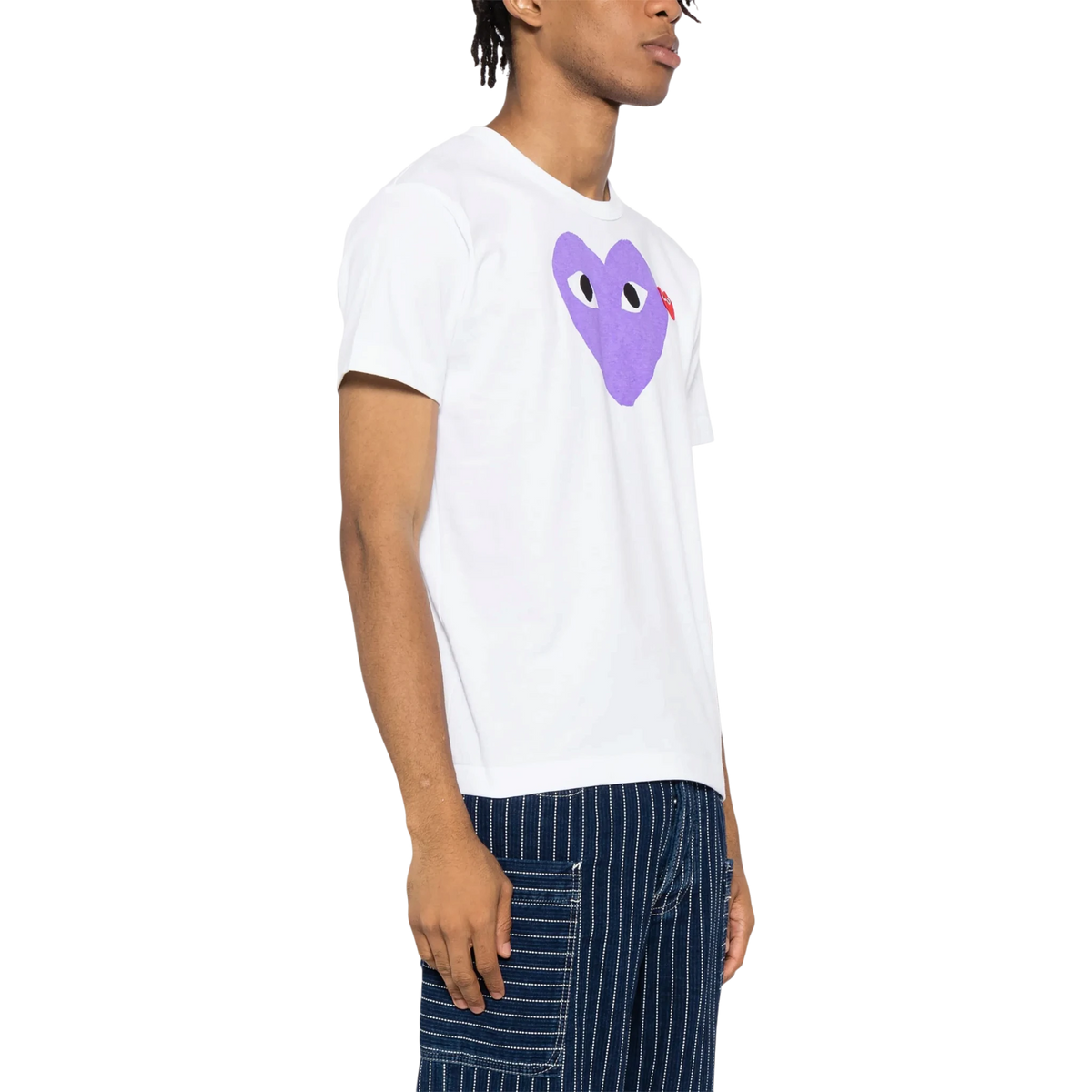 T-shirt Comme des Garçons PLAY con cuore rosso