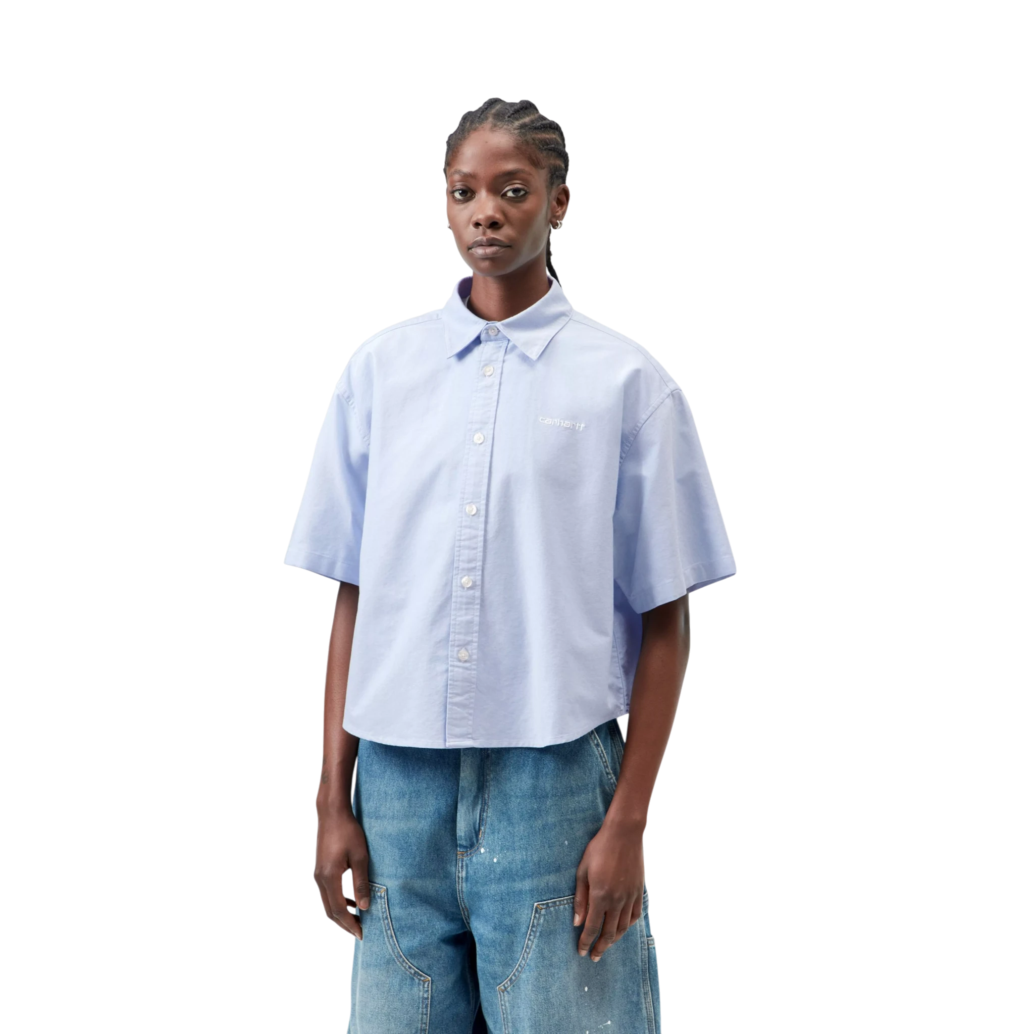 Carhartt WIP Women’s S/S Kaia Shirt Bleach White