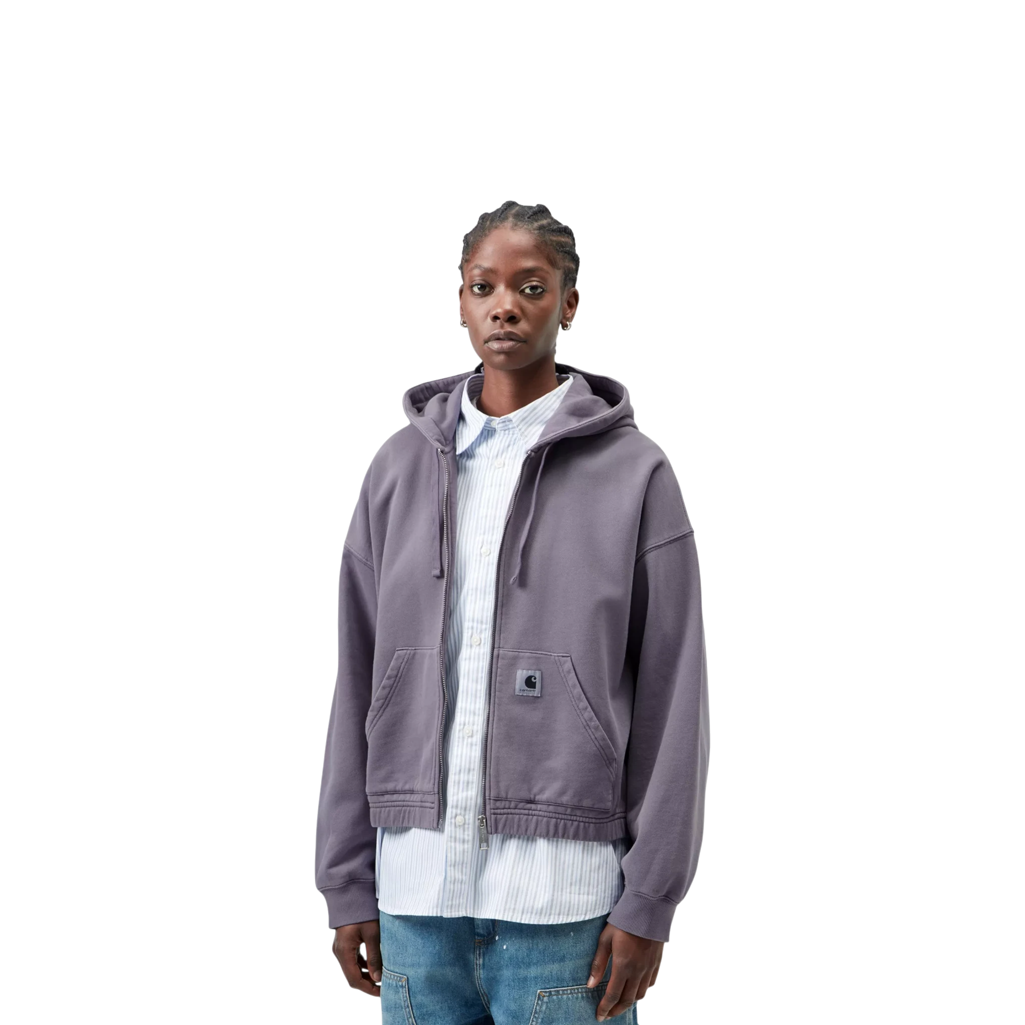 Carhartt WIP Women’s Hooded Hoggard Jacket Shady Purple