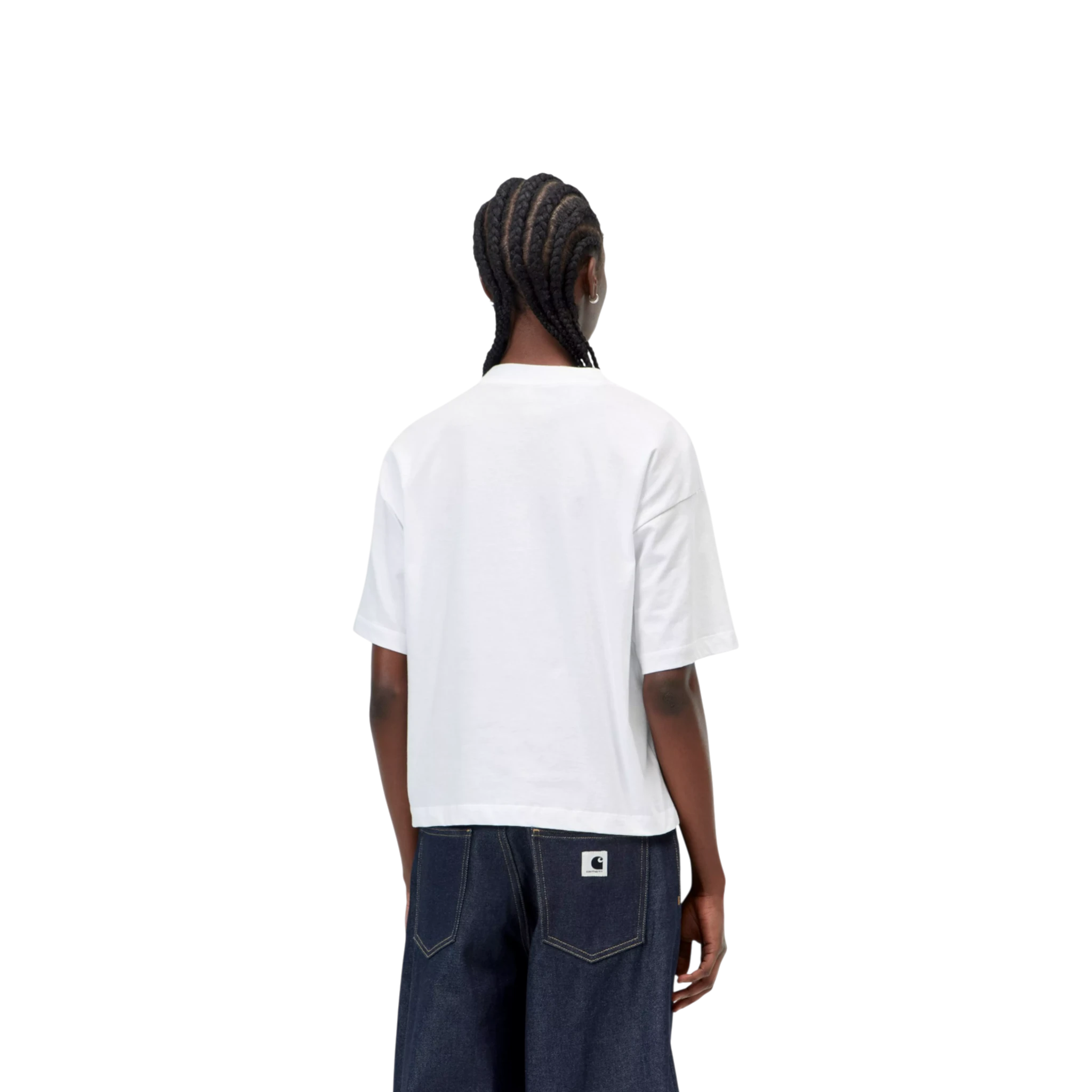 Carhartt WIP Women's S/S Chester T-Shirt White