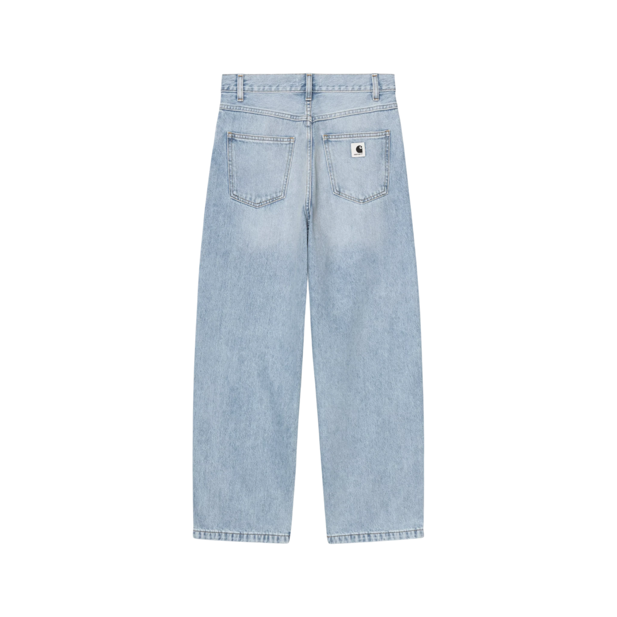 Carhartt WIP Women's Brandon Pant Smith Blue Heavy Worn Bleached