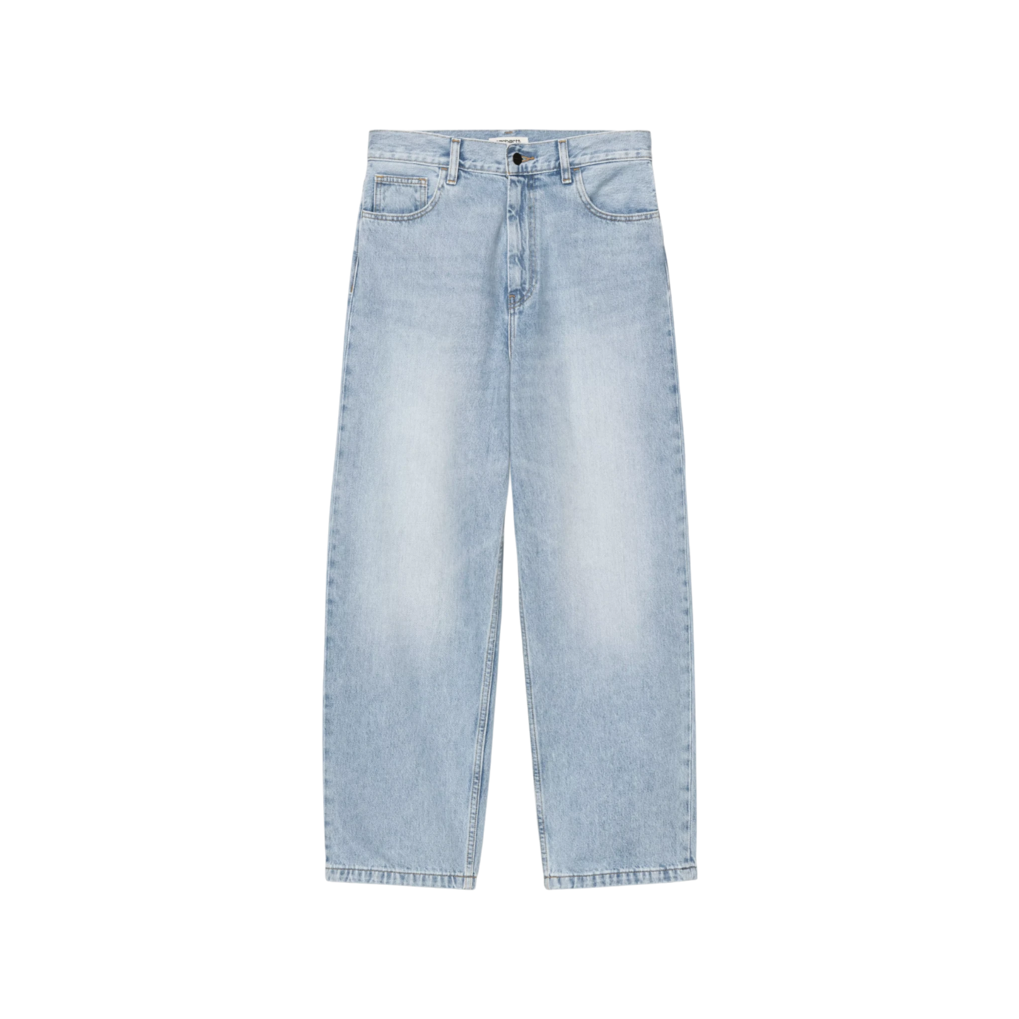 Carhartt WIP Women's Brandon Pant Smith Blue Heavy Worn Bleached