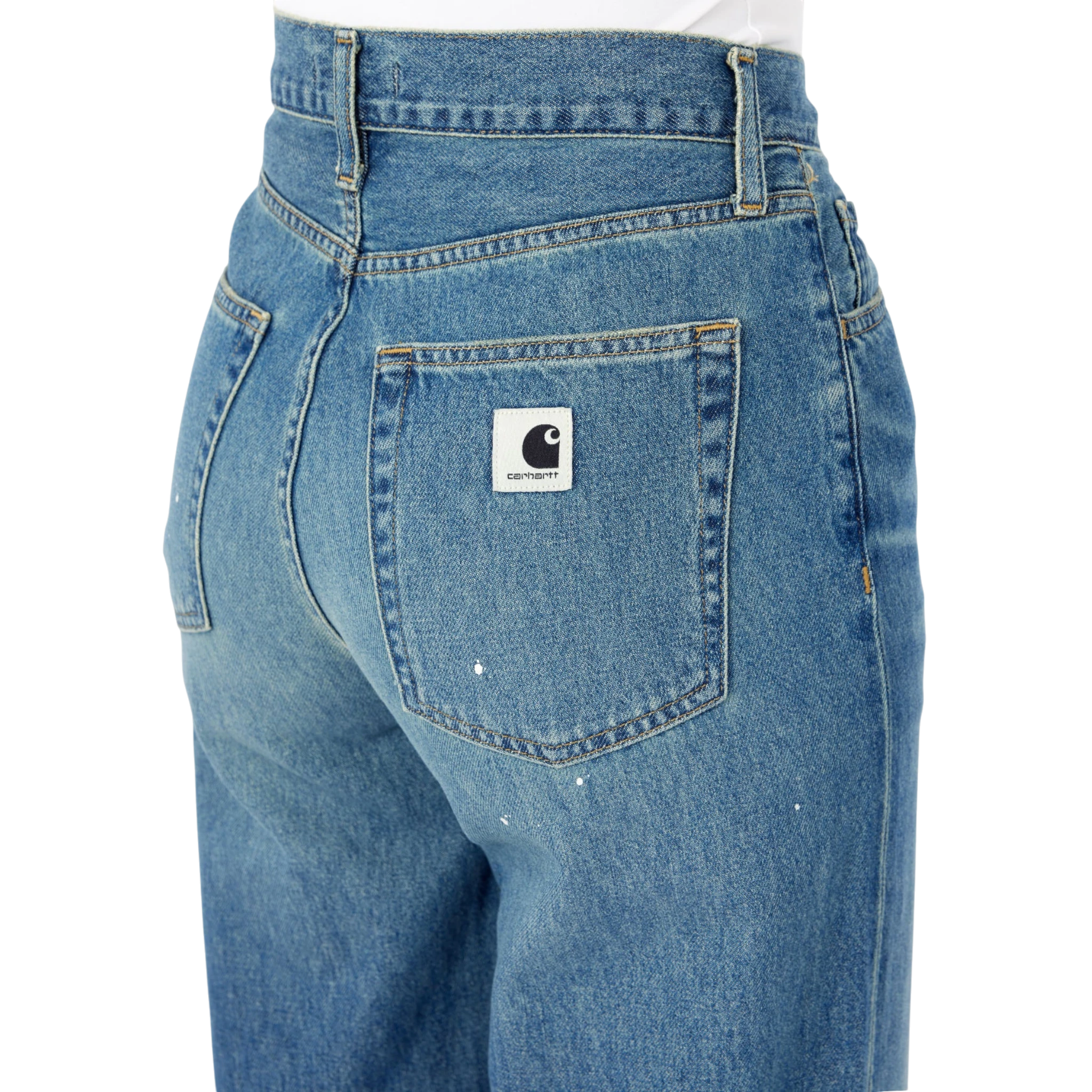 Carhartt WIP Pantaloni Arin da donna in denim blu