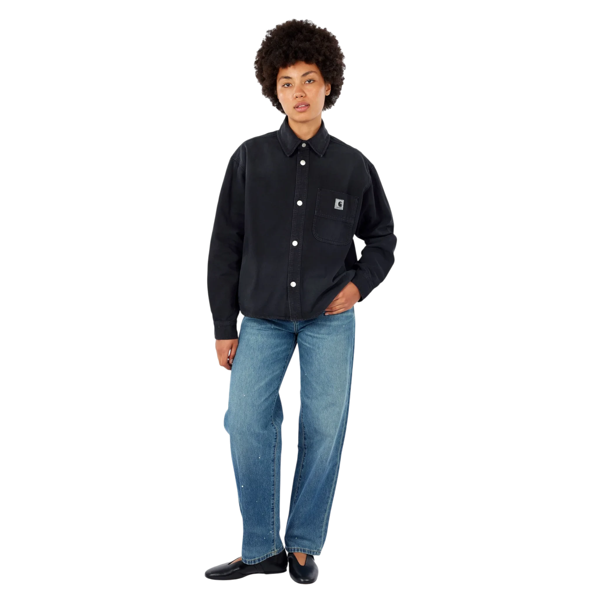 Carhartt WIP Pantaloni Arin da donna in denim blu