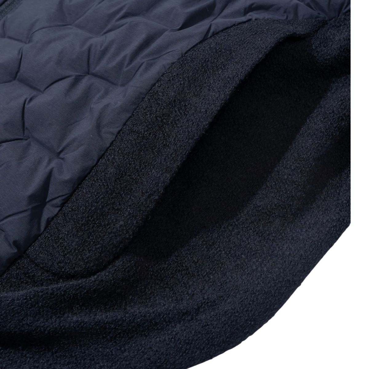 Hiking Patrol Path Hybrid Knitted Padded Jacket