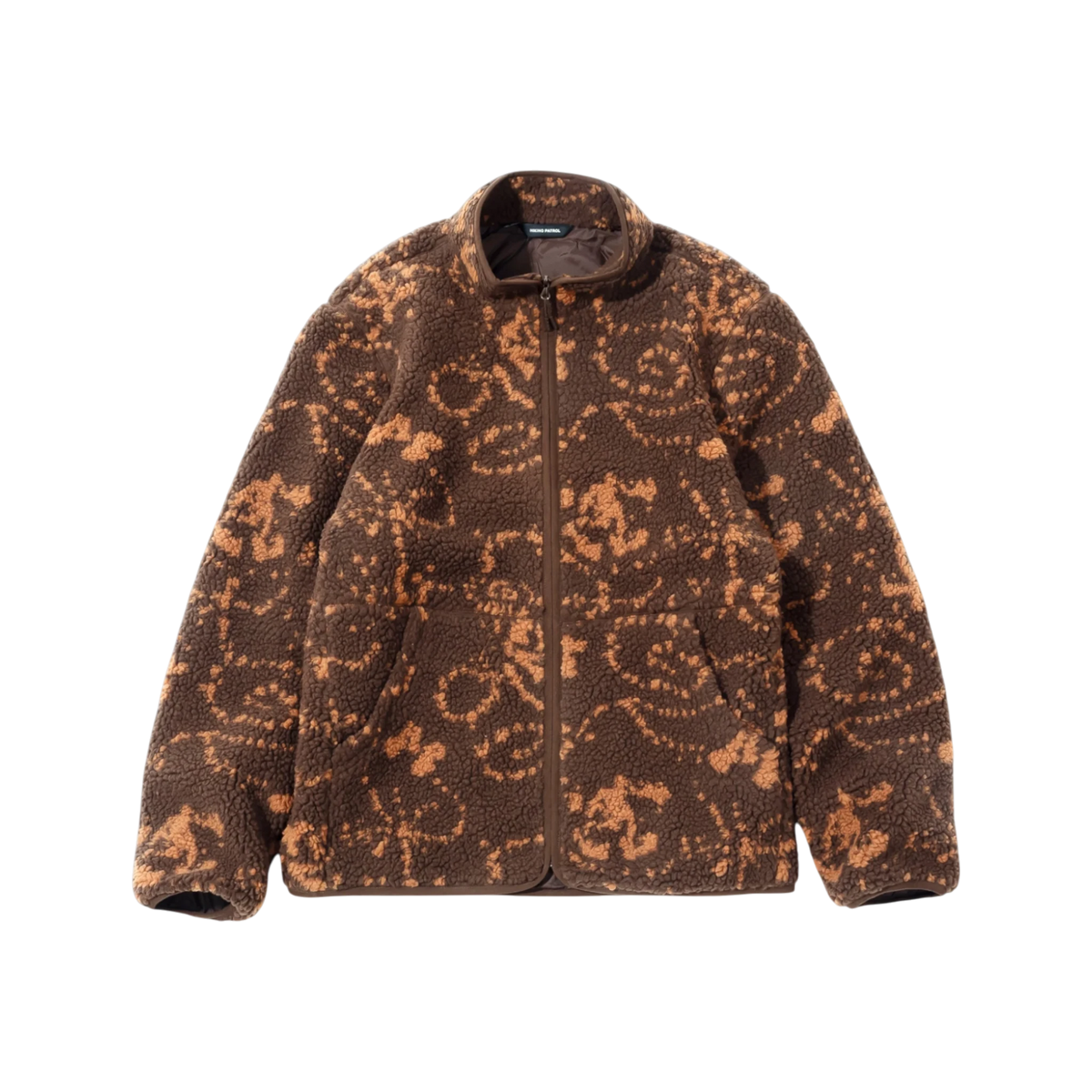 Hiking Patrol Print Fleece Jacket