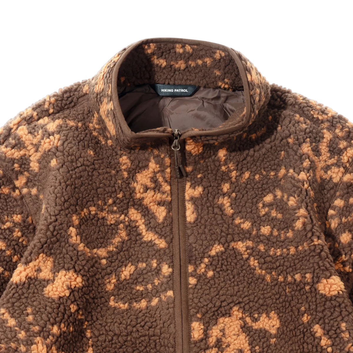 Hiking Patrol Print Fleece Jacket