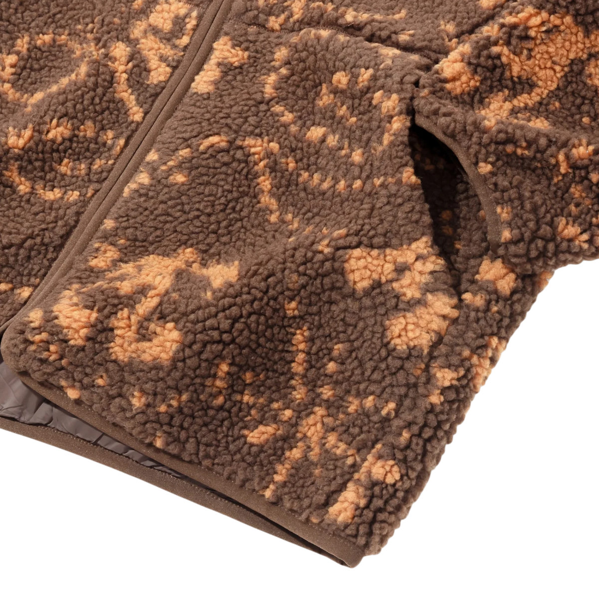 Hiking Patrol Print Fleece Jacket