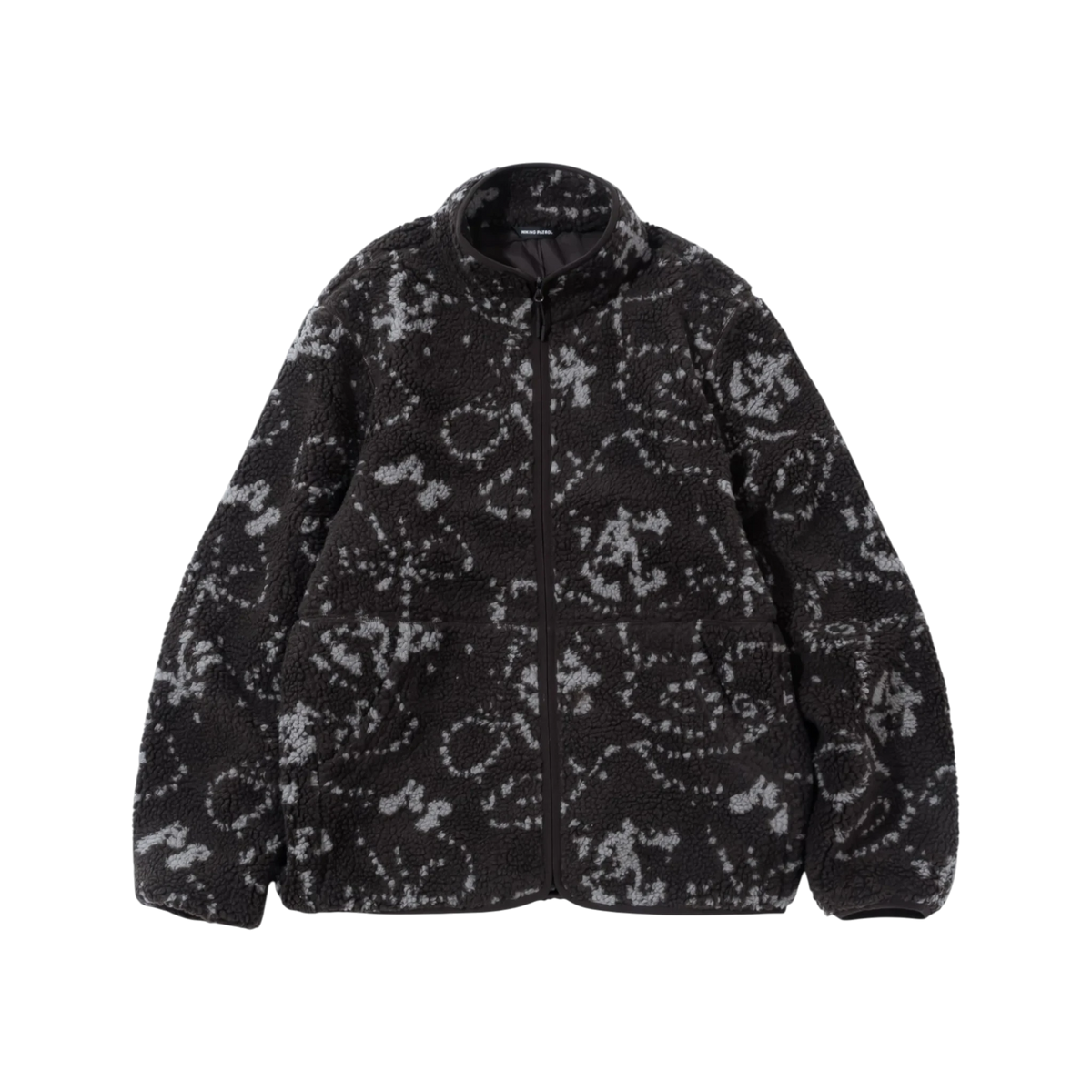 Hiking Patrol Print Fleece Jacket