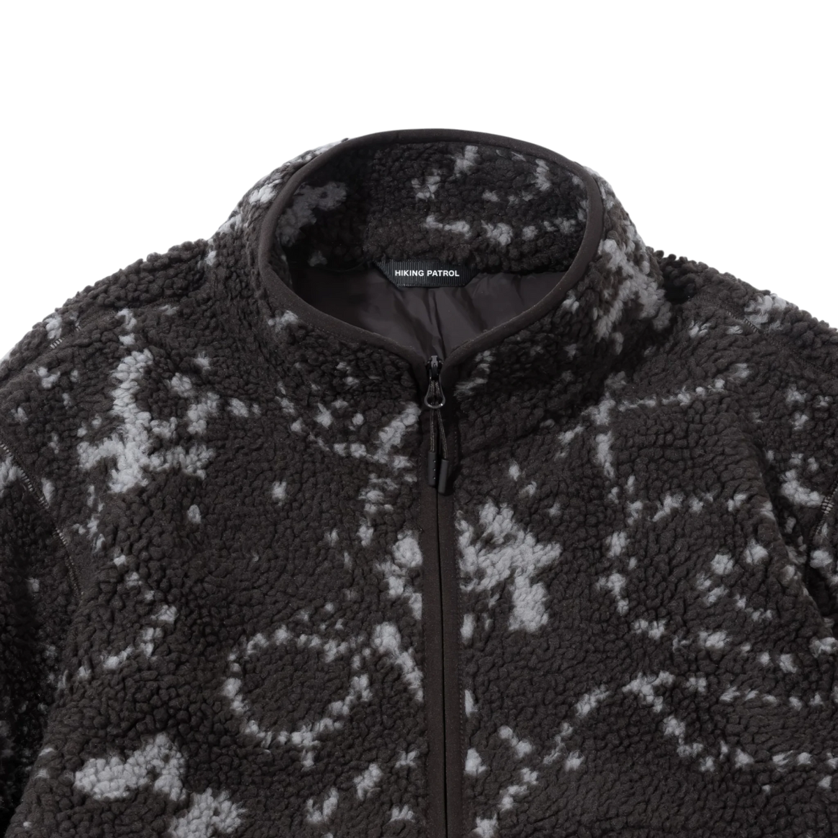 Hiking Patrol Print Fleece Jacket