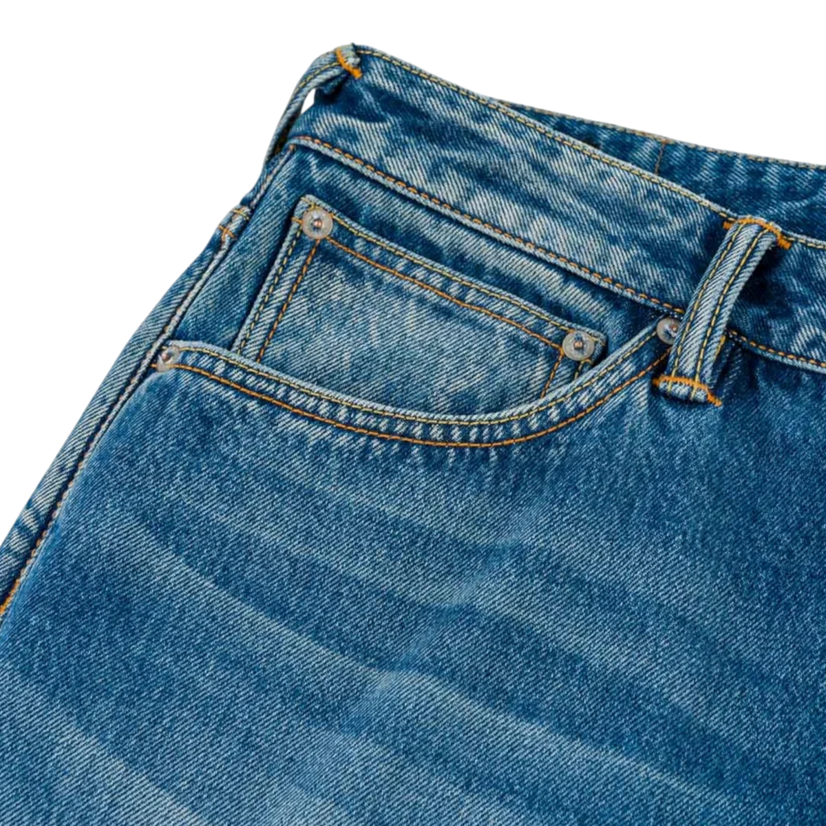 Evisu Flaming Daicock Print Regular Fit Jeans