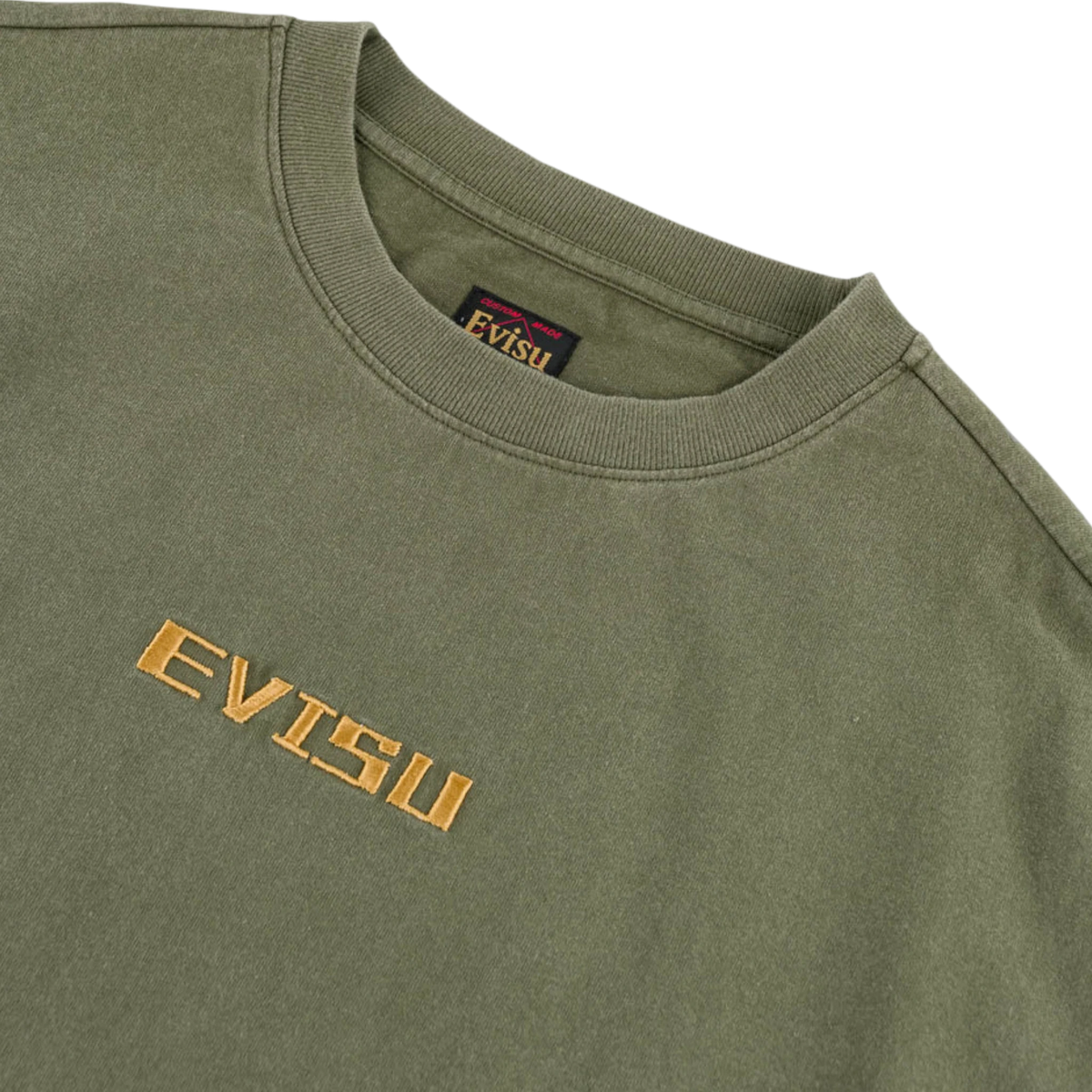 Evisu Seagull In Heart Print T-Shirt