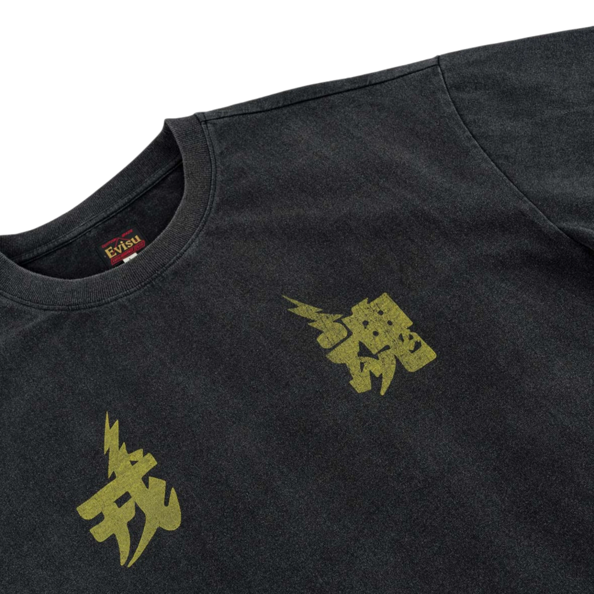 Evisu Ebisu Spirit Lightning & Daicock Print T-Shirt