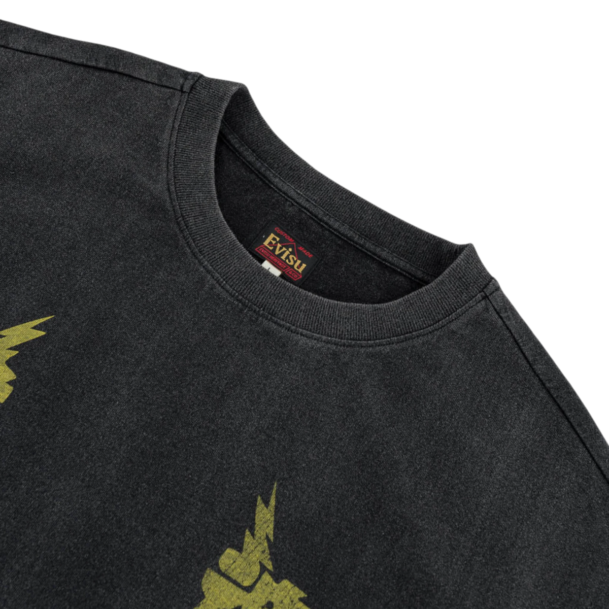 Evisu Ebisu Spirit Lightning & Daicock Print T-Shirt
