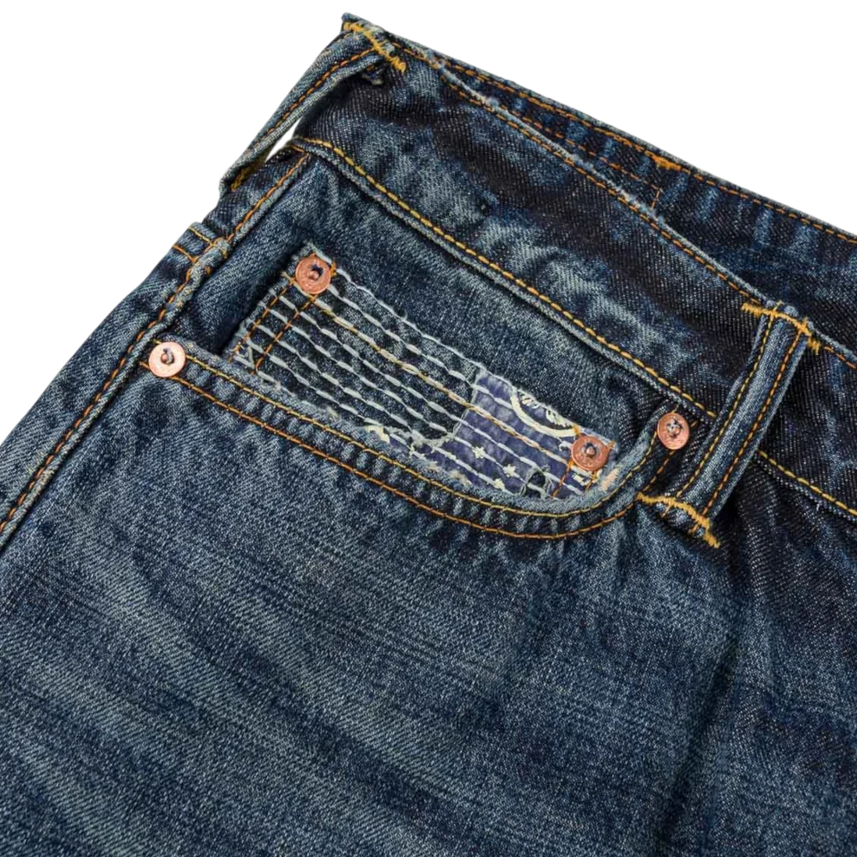 Evisu Bor Daicock Selvedge Jeans