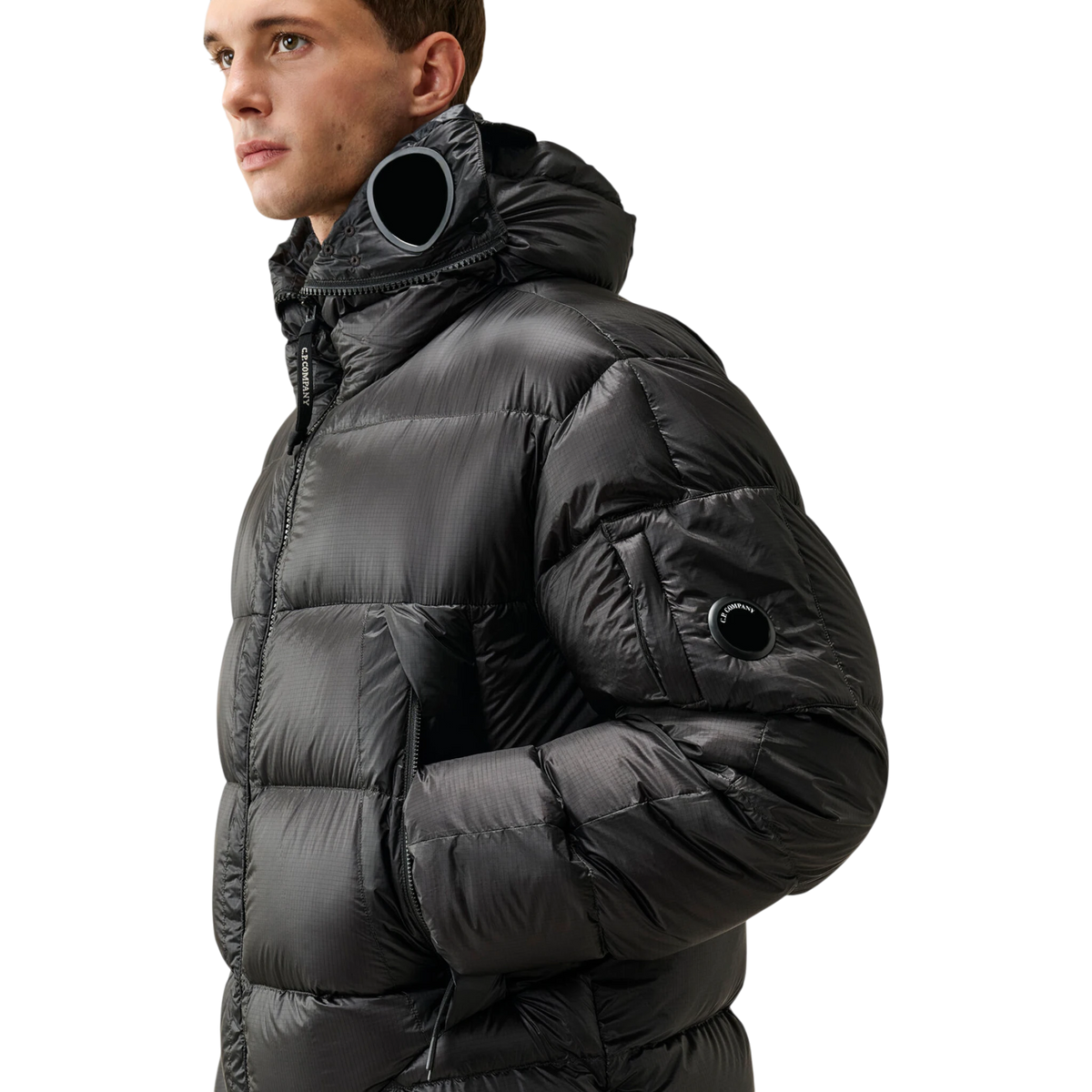 CP Company D.D. Shell Explorer Lens Down Jacket