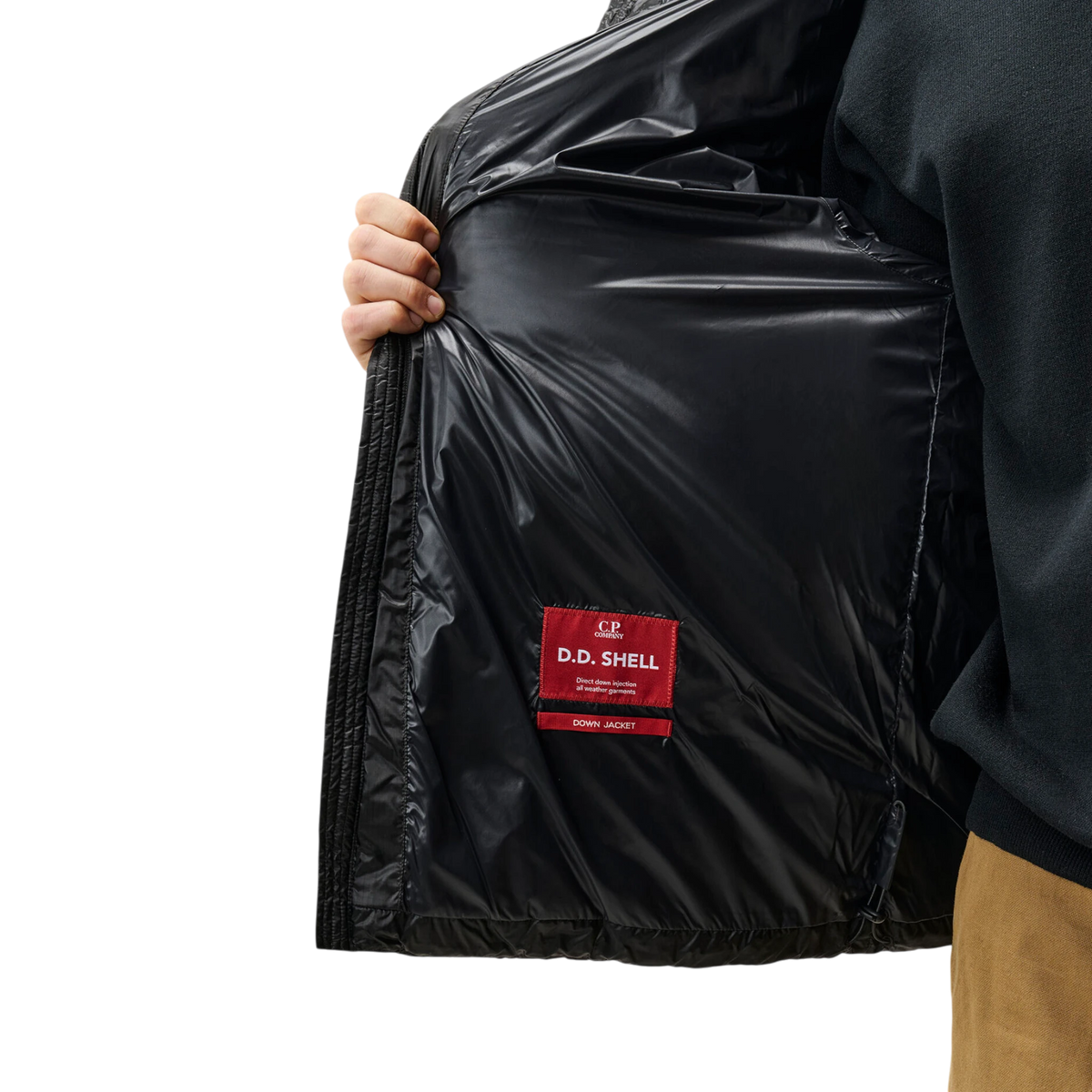 CP Company D.D. Shell Explorer Lens Down Jacket