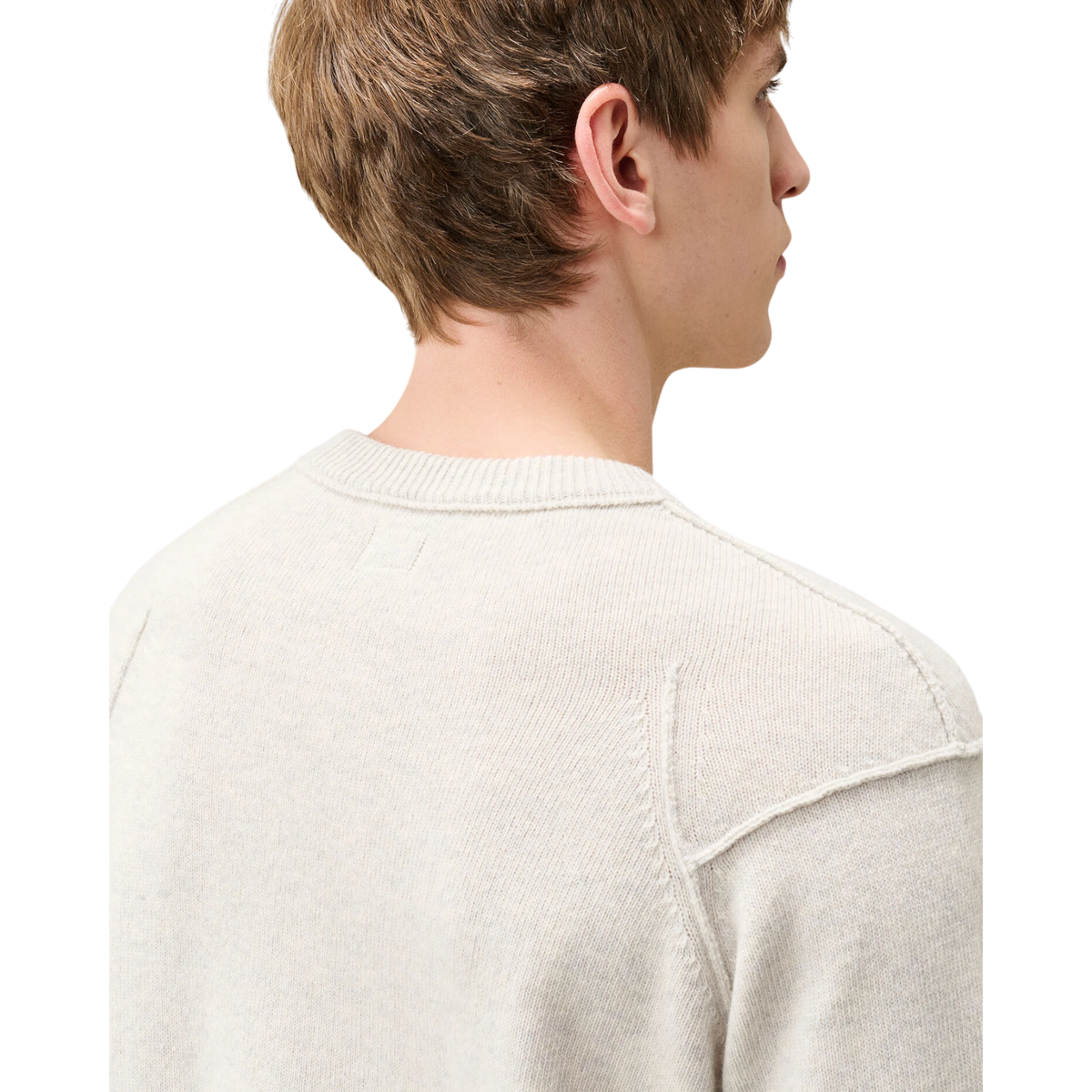 CP Company Lambswool Lens Crewneck Contrast Sweater