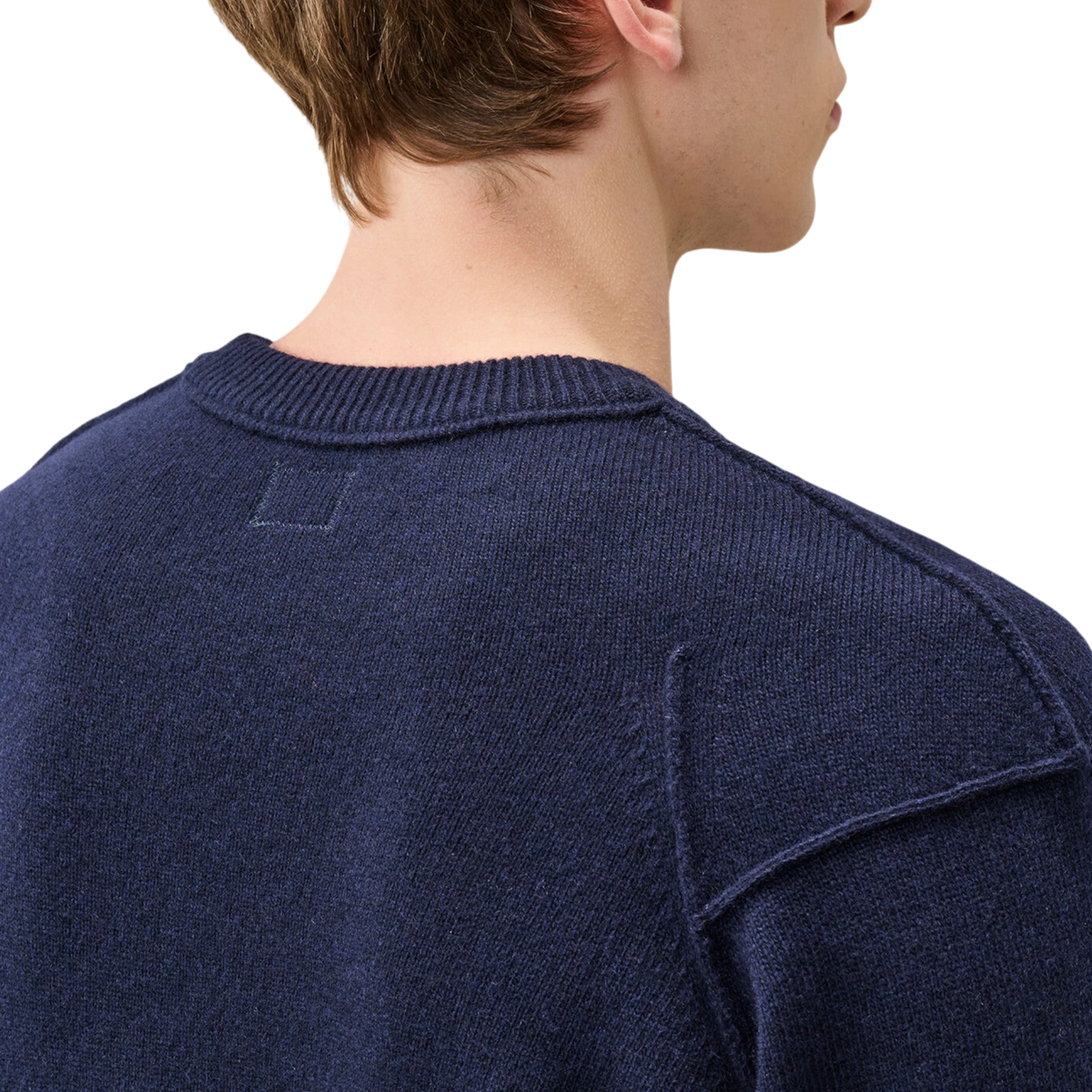 CP Company Lambswool Lens Crewneck Contrast Sweater