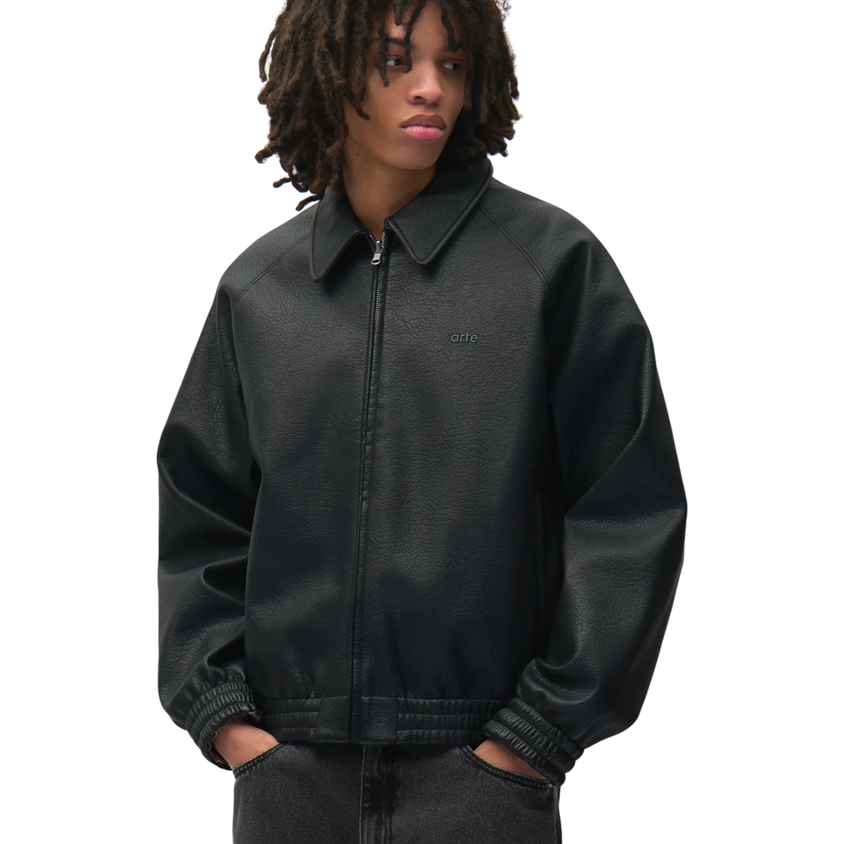 ARTE Reversible Leather Uniform Jacket