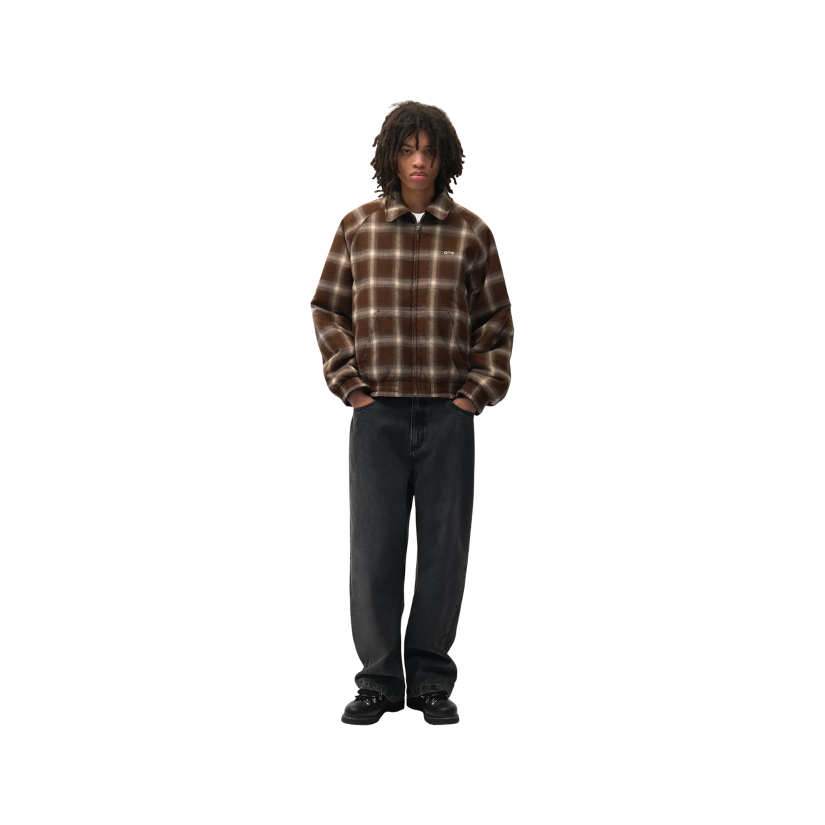 ARTE Reversible Leather Uniform Jacket