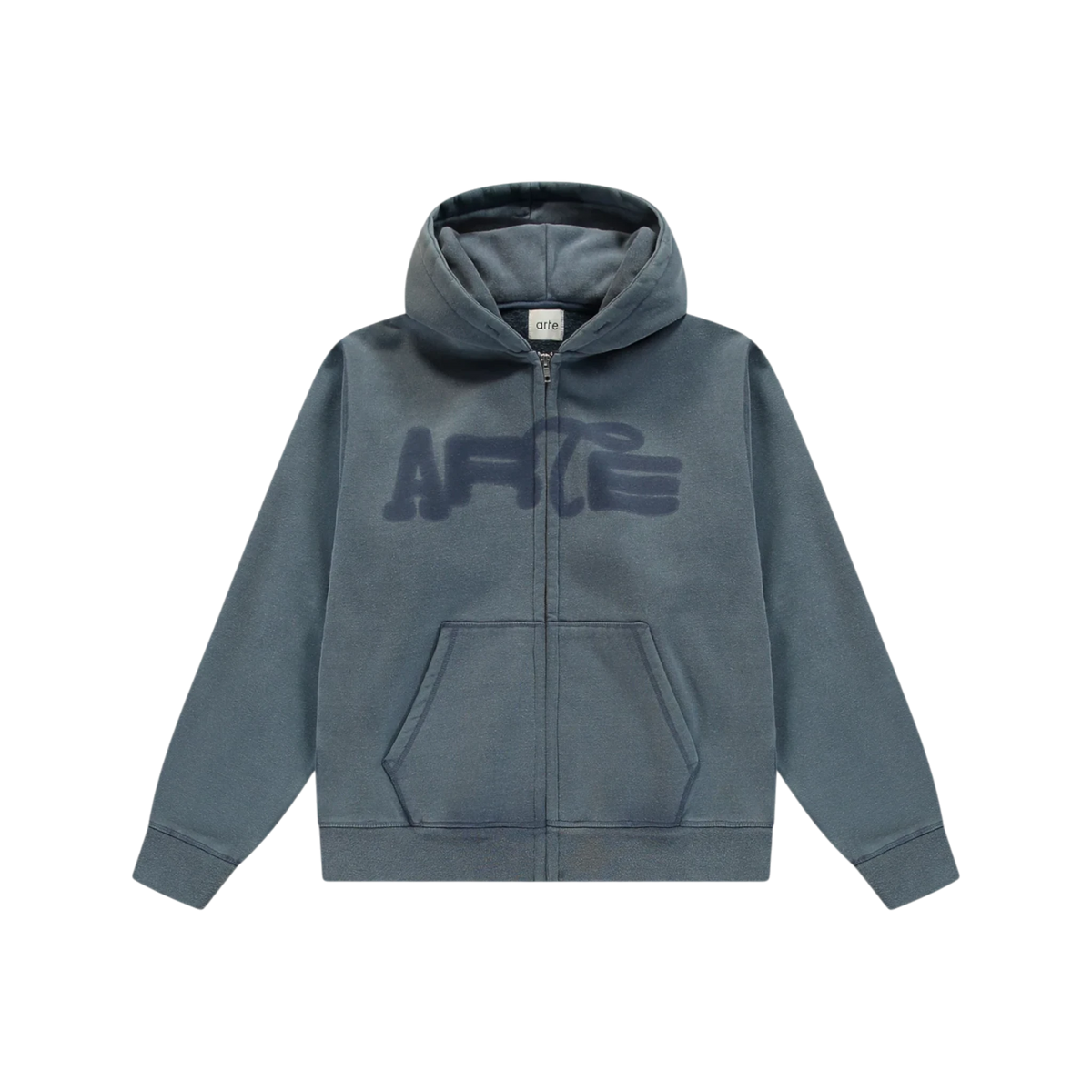 ARTE Stencil Sunfade Zip Hoodie